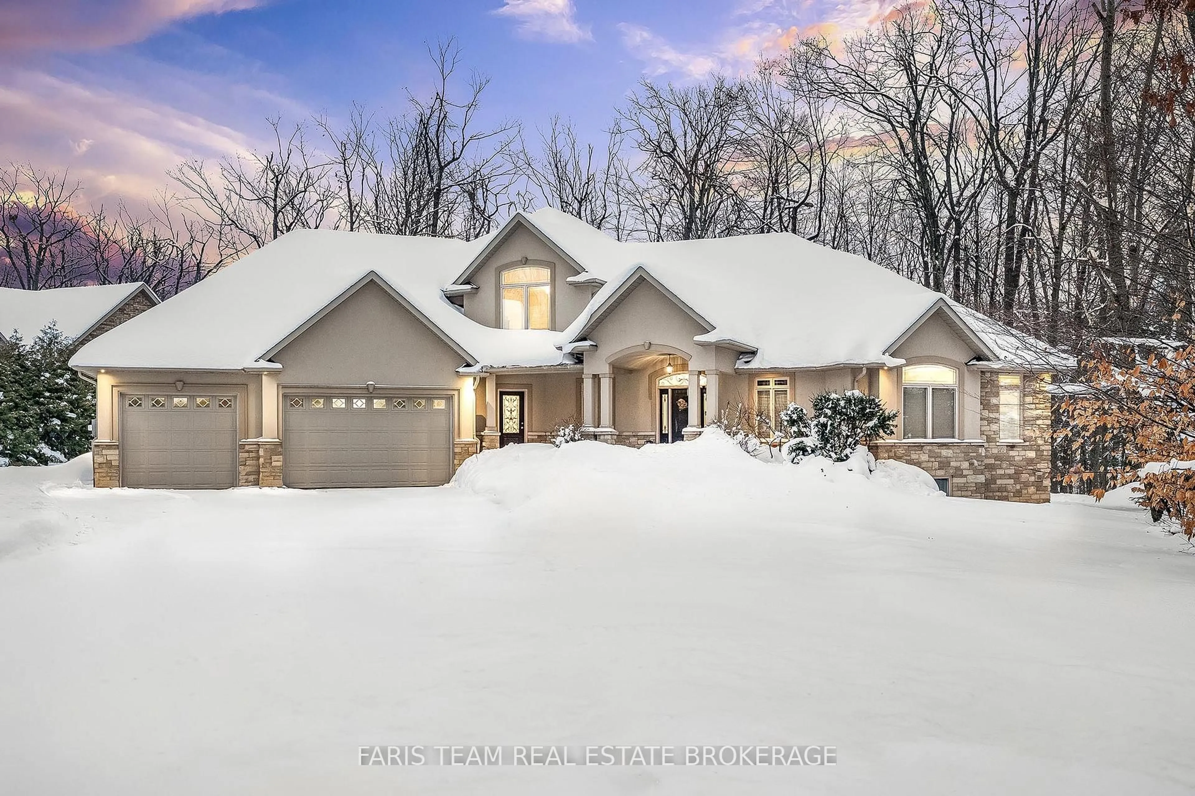 Home with brick exterior material, unknown for 1209 Seadon Rd, Springwater Ontario L9X 1V5