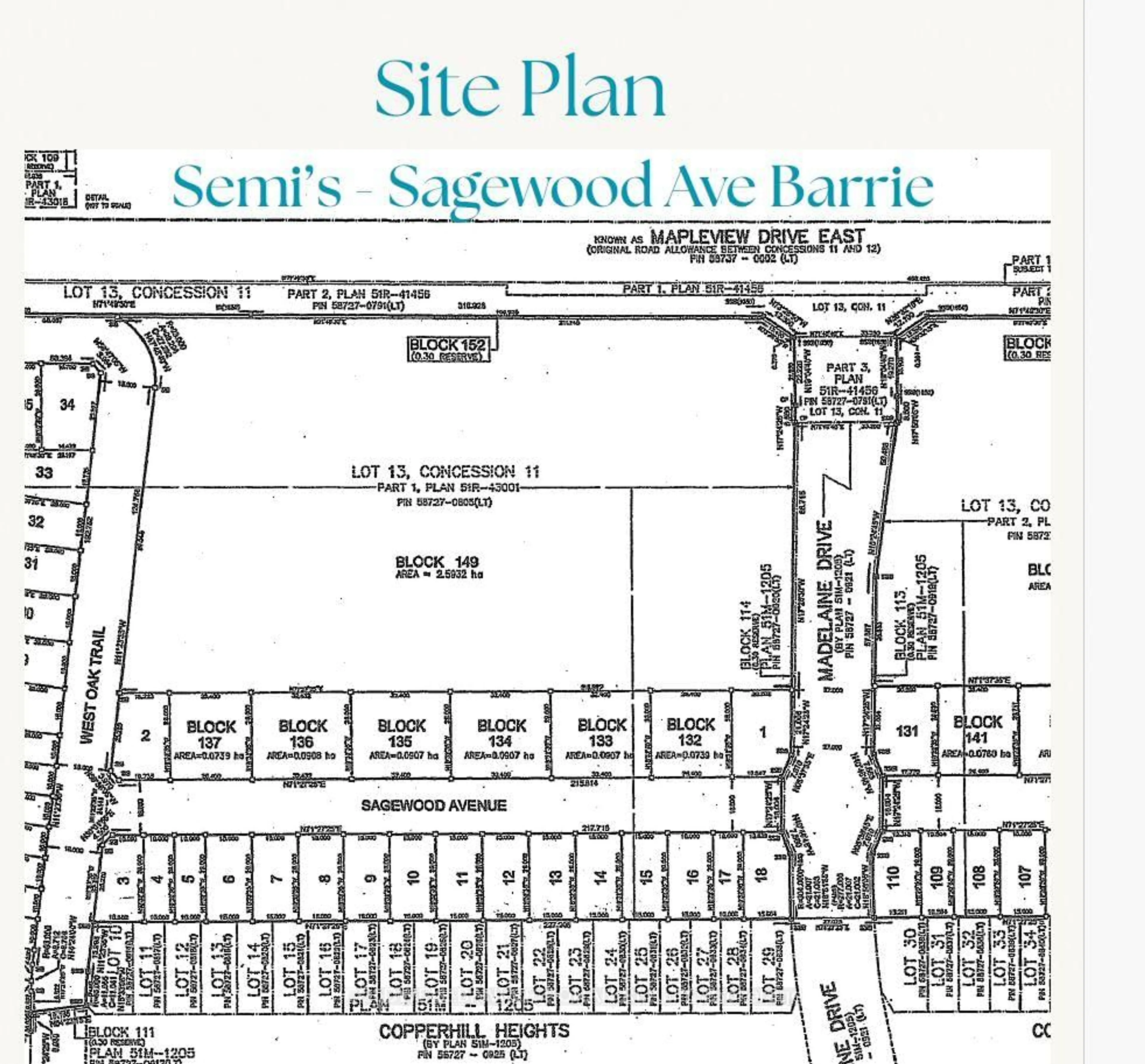 Floor plan for 32 Sagewood Cres, Barrie Ontario L9S 2Z4