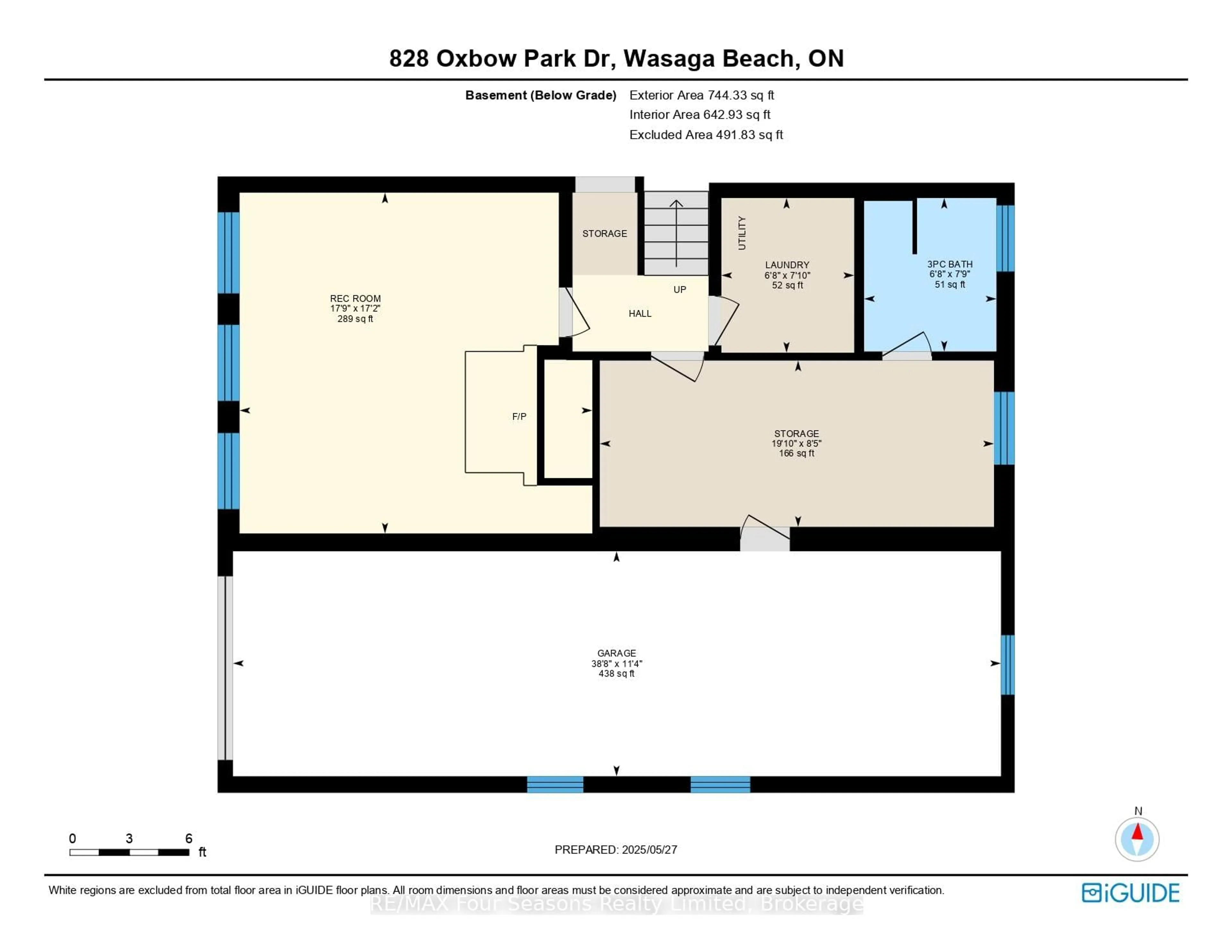 Floor plan for 828 Oxbow Park Dr, Wasaga Beach Ontario L9Z 2V1