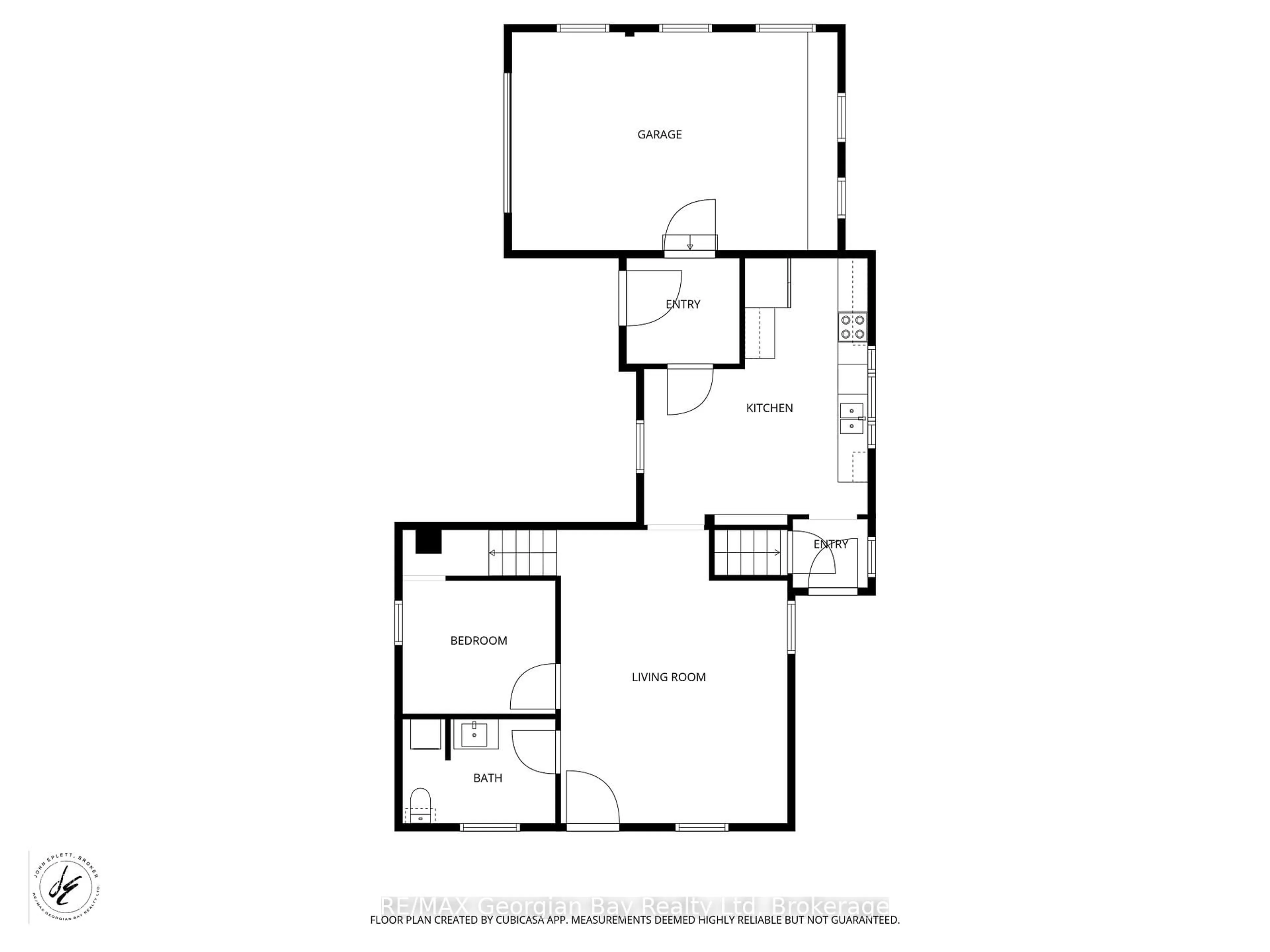 Floor plan for 456 Queen St, Midland Ontario L4R 3J4