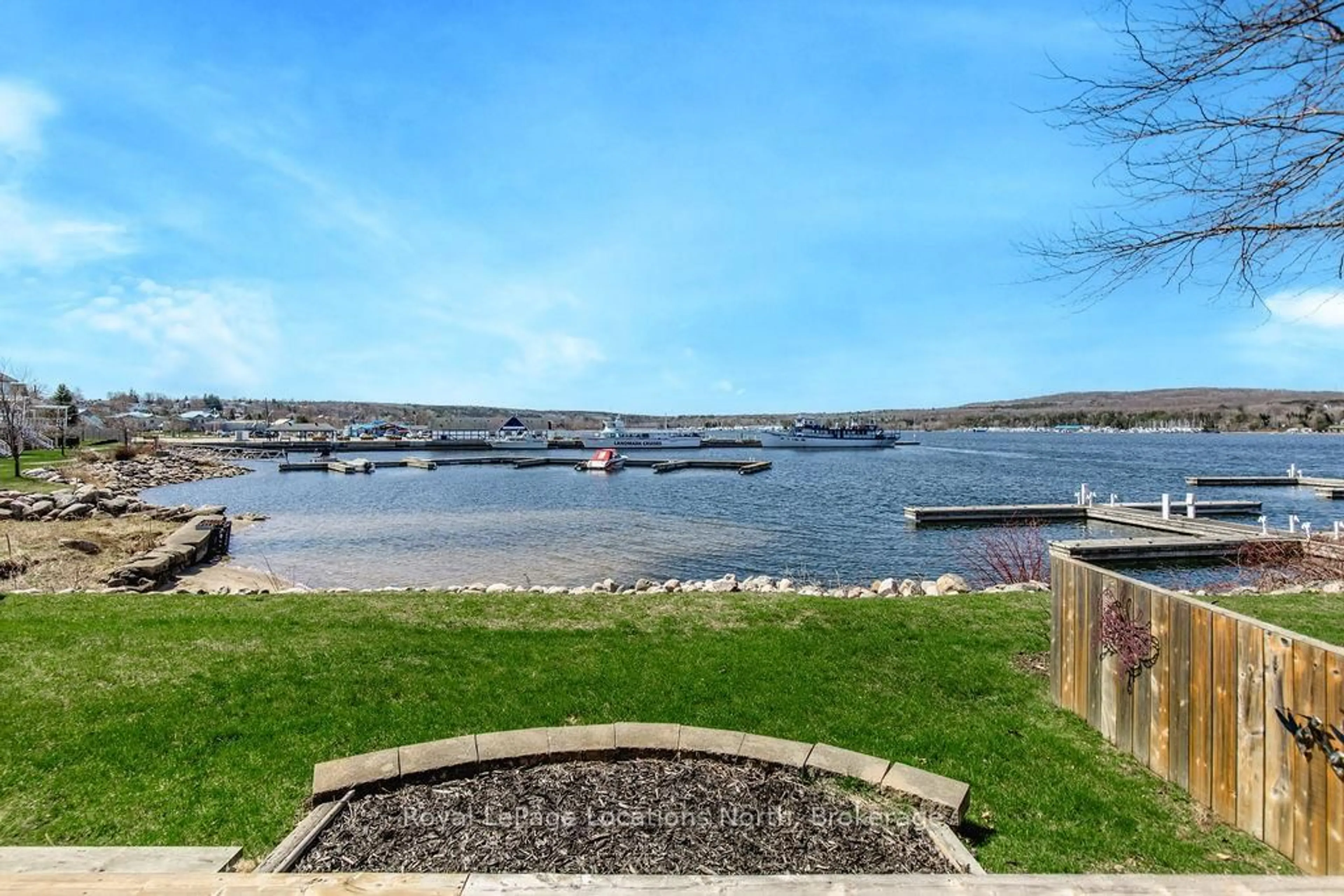 Patio, water/lake/river/ocean view for 4 BECK Blvd #6, Penetanguishene Ontario L9M 2H3