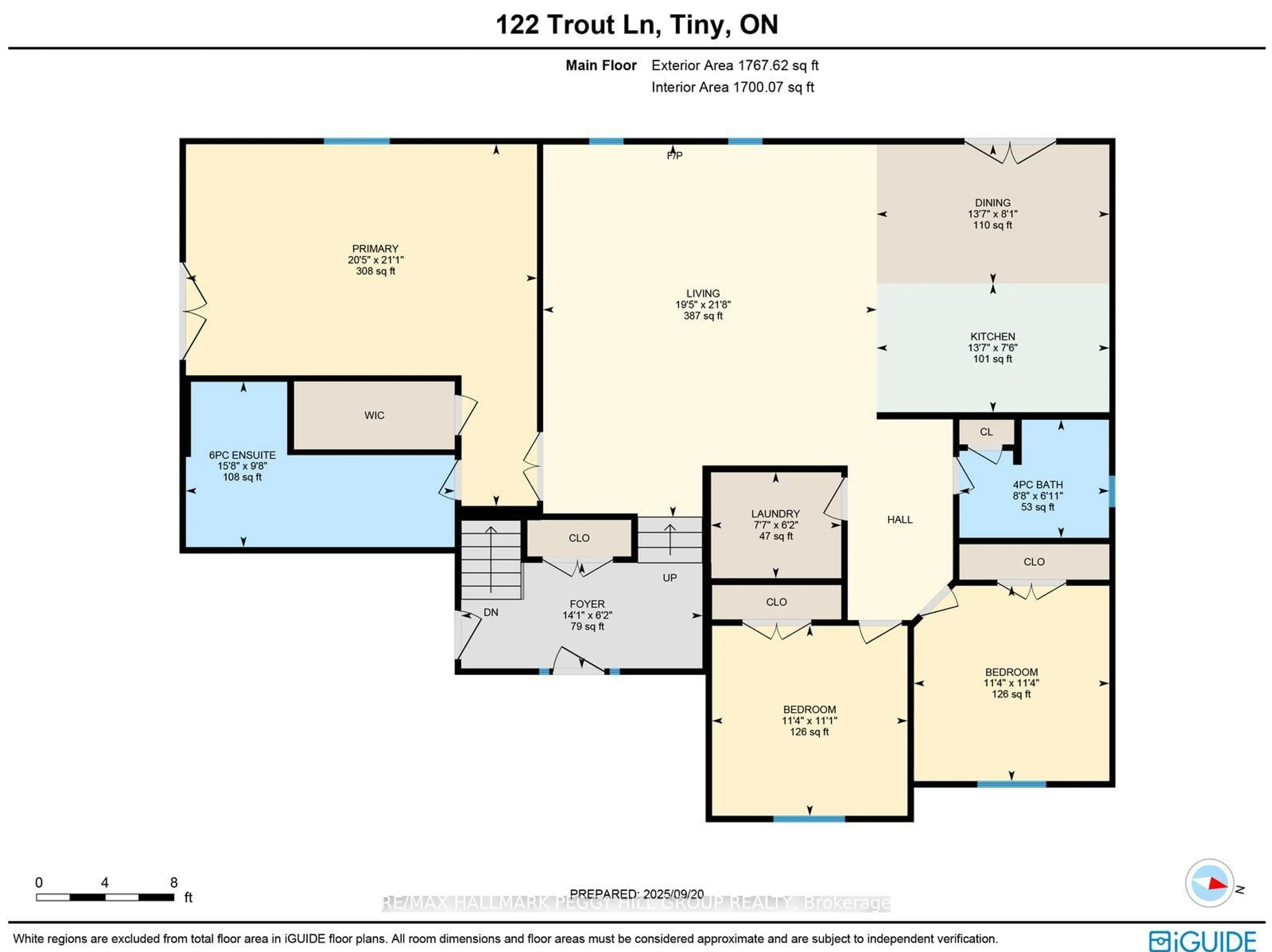Floor plan for 122 Trout Lane, Tiny Ontario L9M 0J1