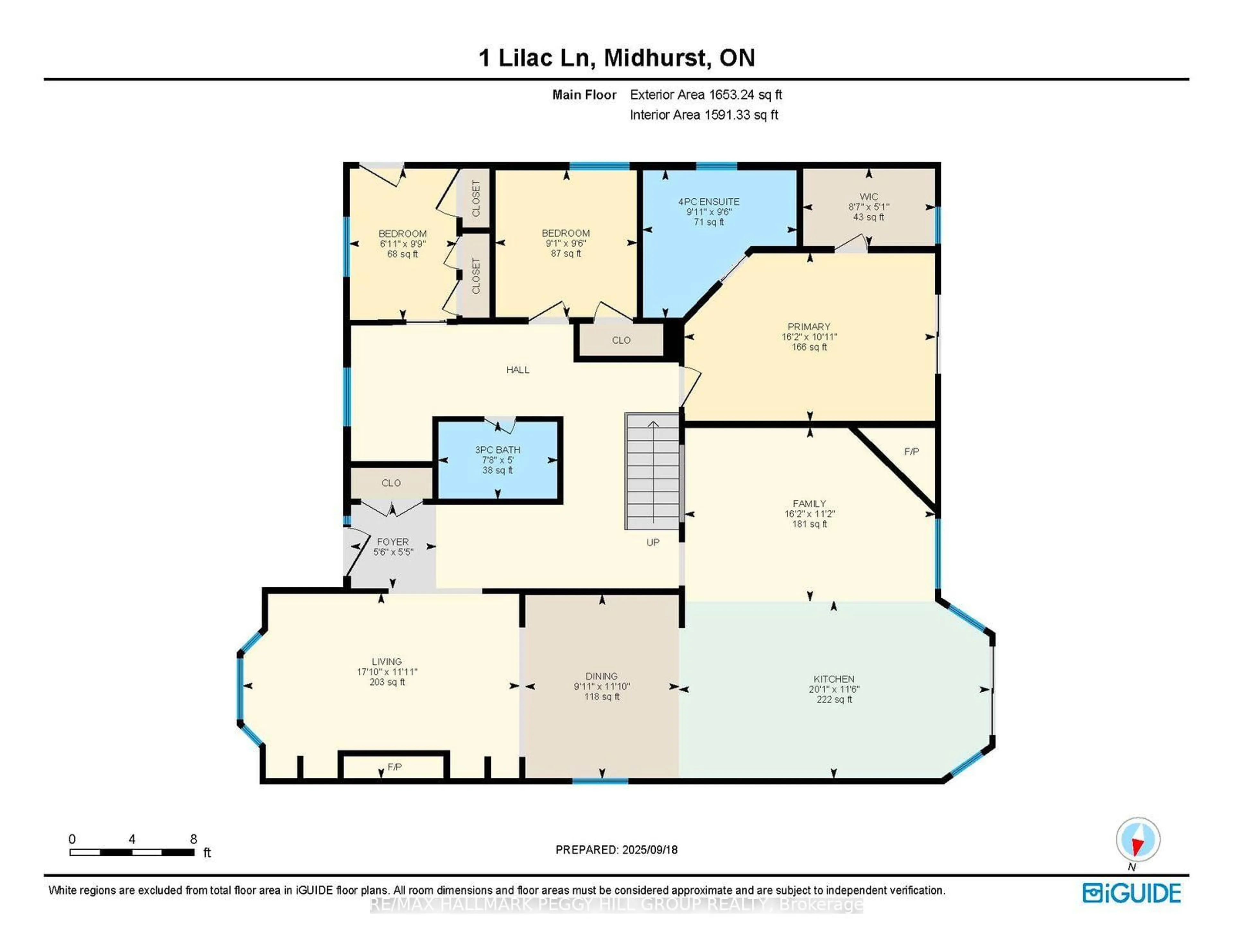 Floor plan for 1 Lilac Lane, Springwater Ontario L9X 0N4