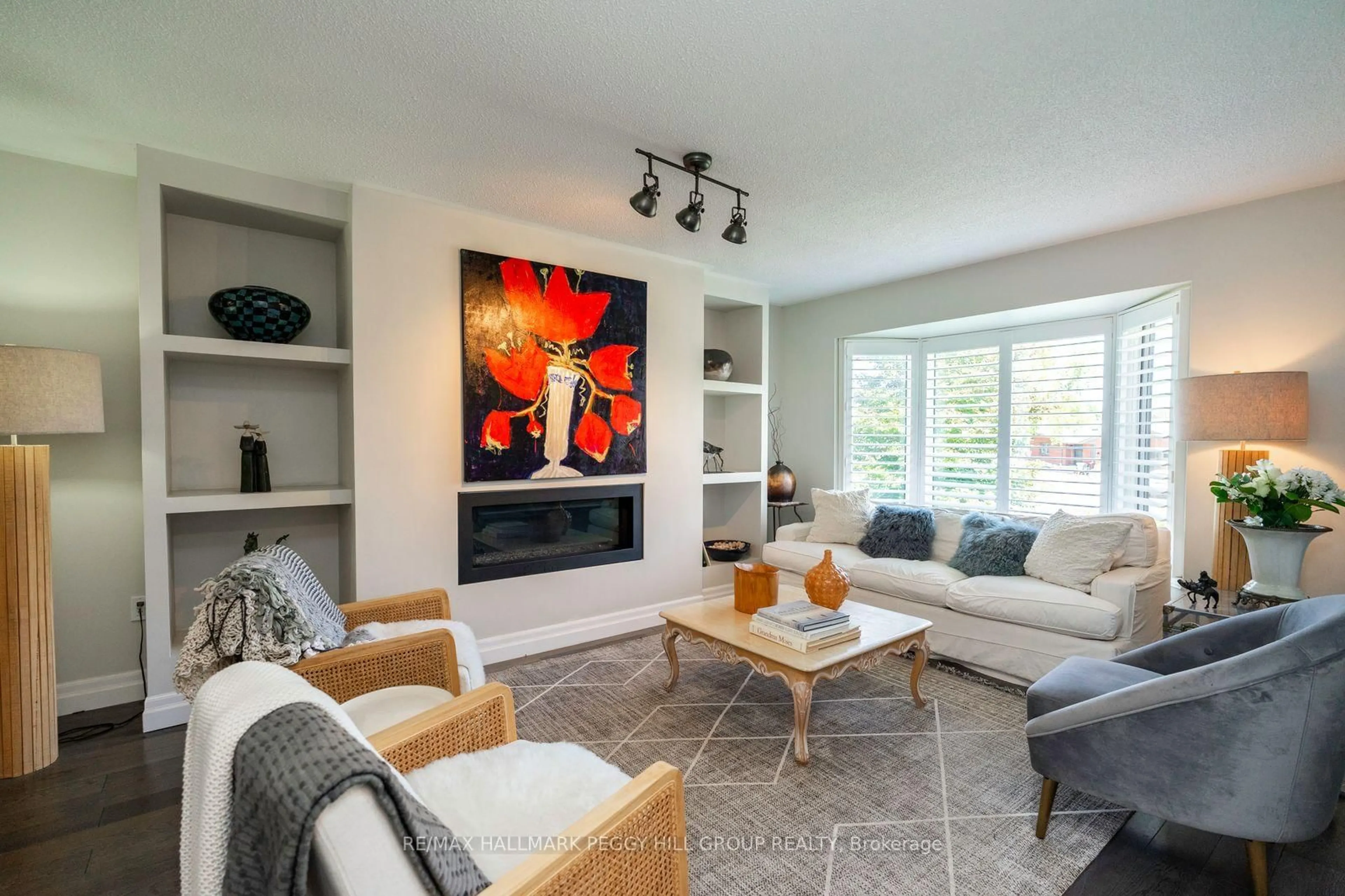 Living room with furniture, unknown for 1 Lilac Lane, Springwater Ontario L9X 0N4