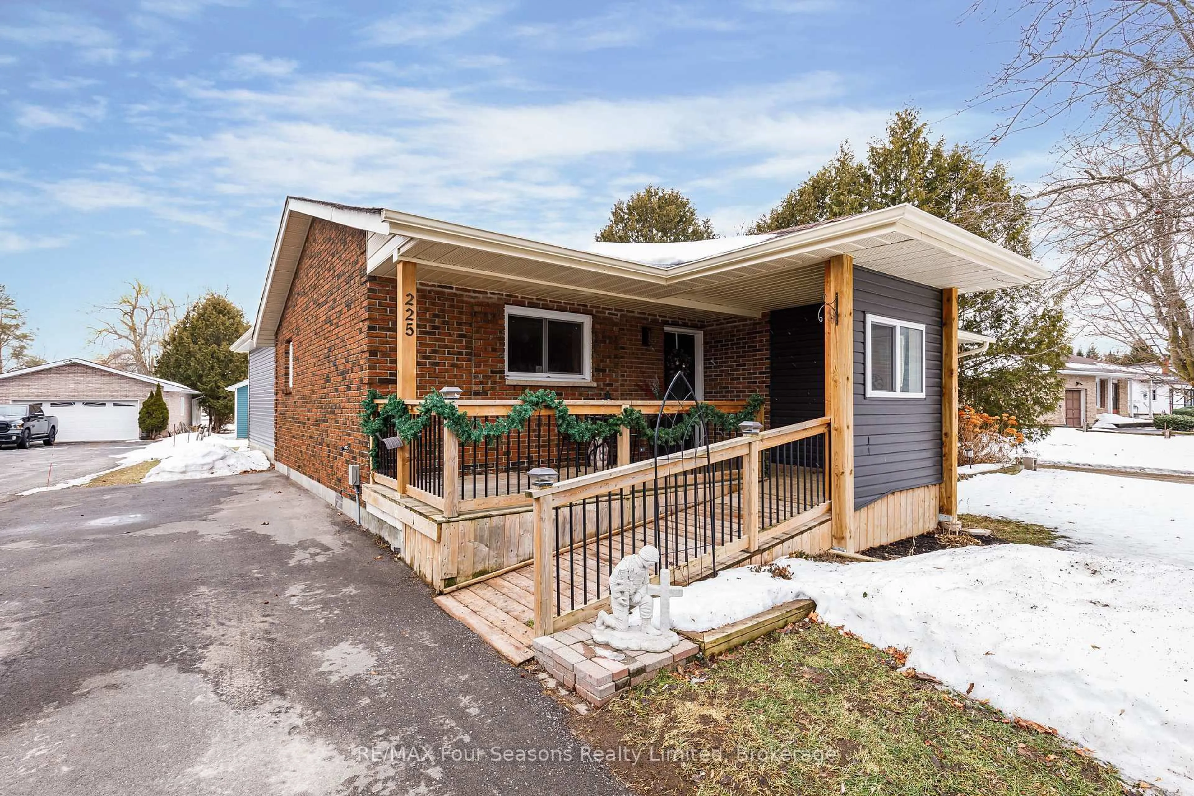 Home with brick exterior material, street for 225 Christopher St, Clearview Ontario L0M 1S0
