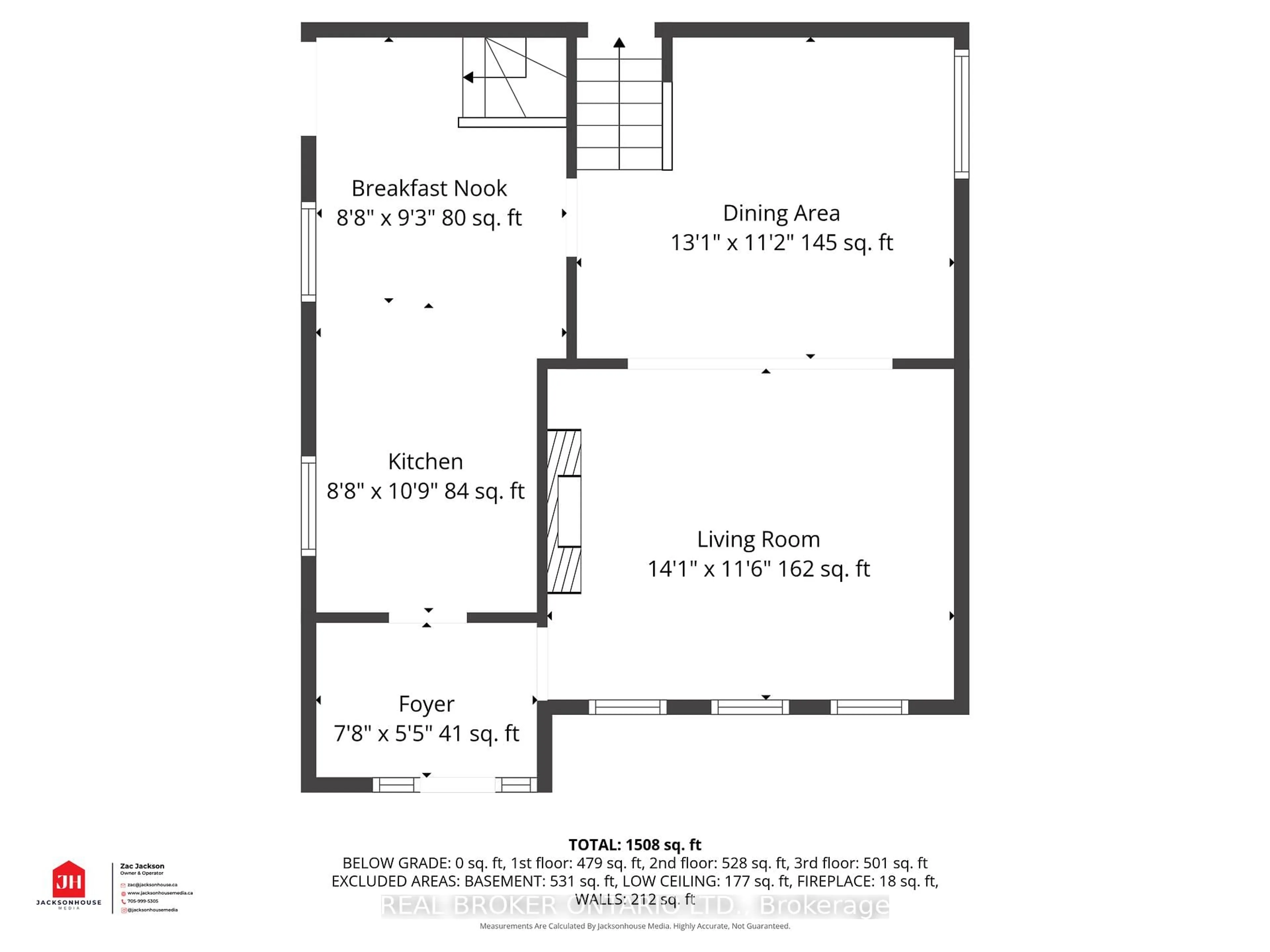 Floor plan for 34 Lankin Blvd, Orillia Ontario L3V 6T2