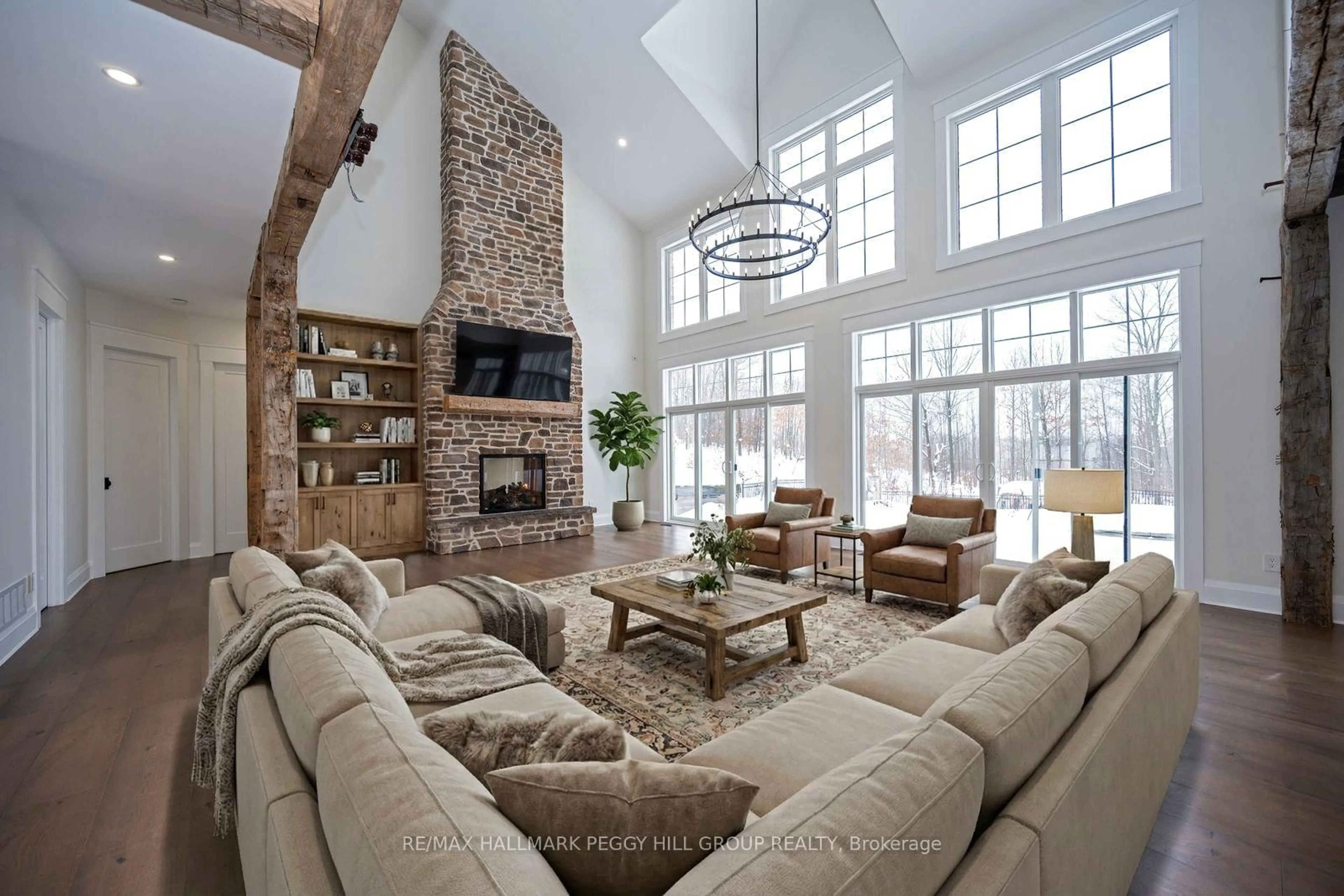 Living room with furniture, unknown for 16 Heron Blvd, Springwater Ontario L9X 0J1