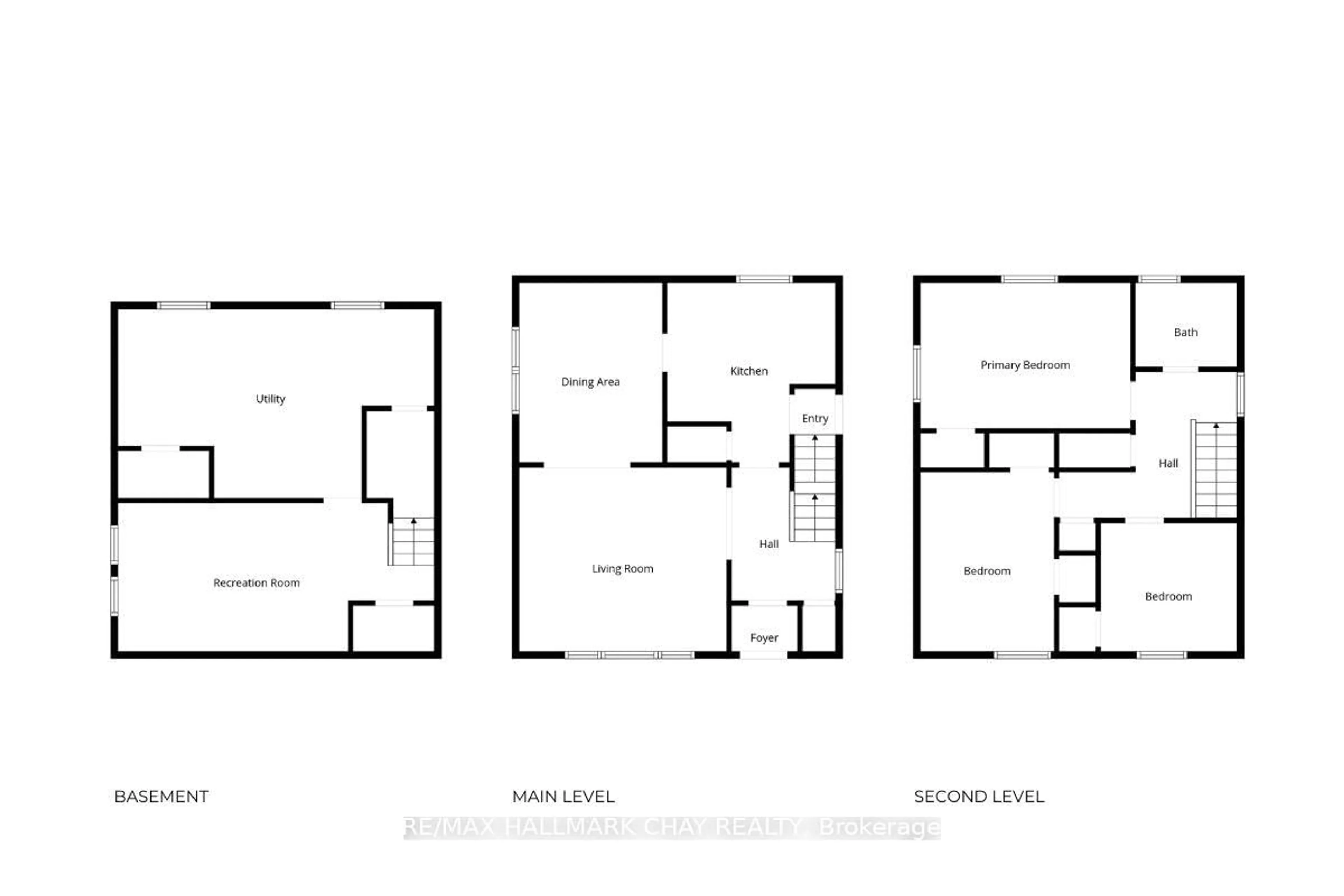 Floor plan for 50 Newton St, Barrie Ontario L4M 3N5