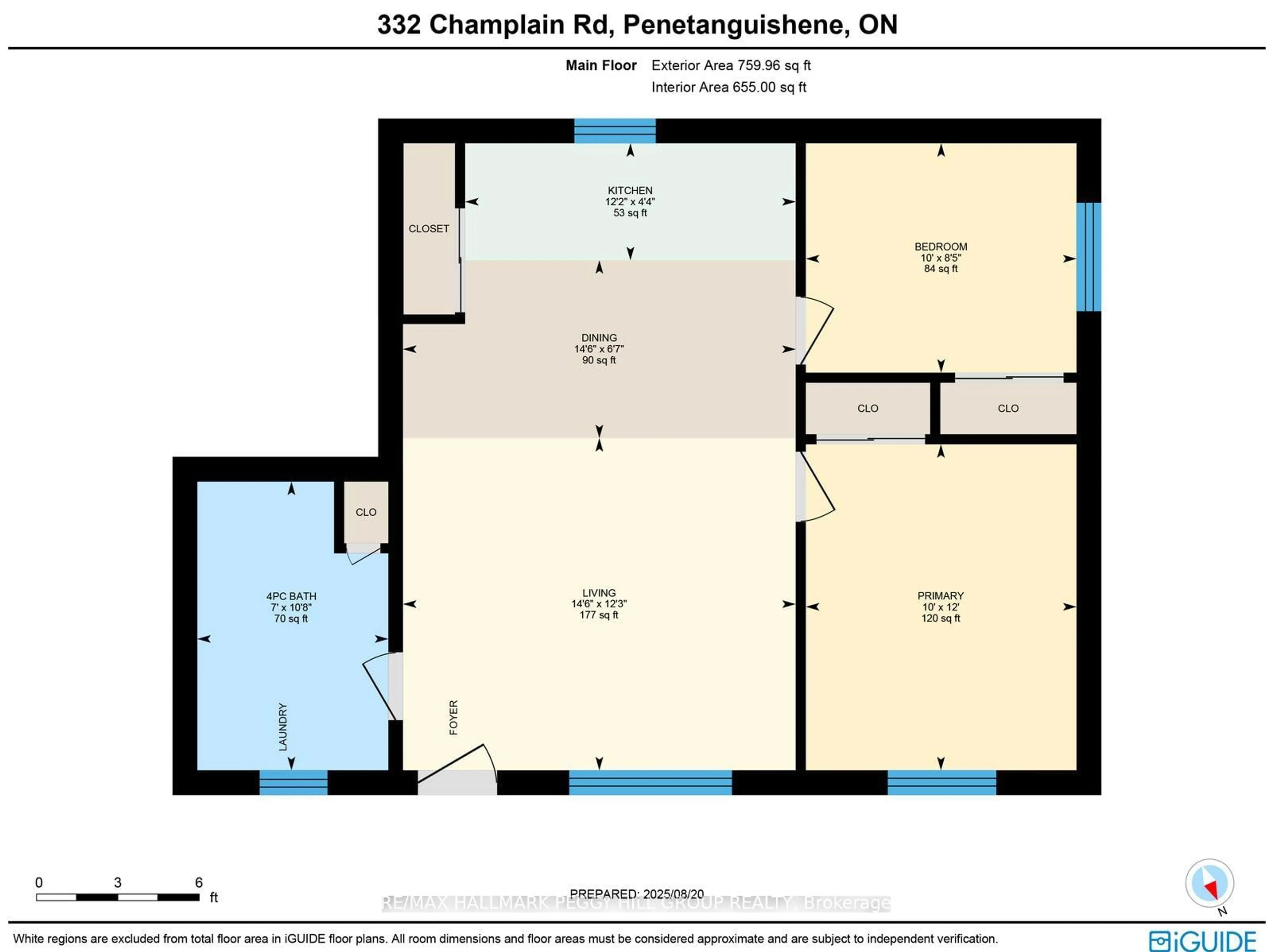 Floor plan for 332 Champlain Rd, Penetanguishene Ontario L9M 1S4