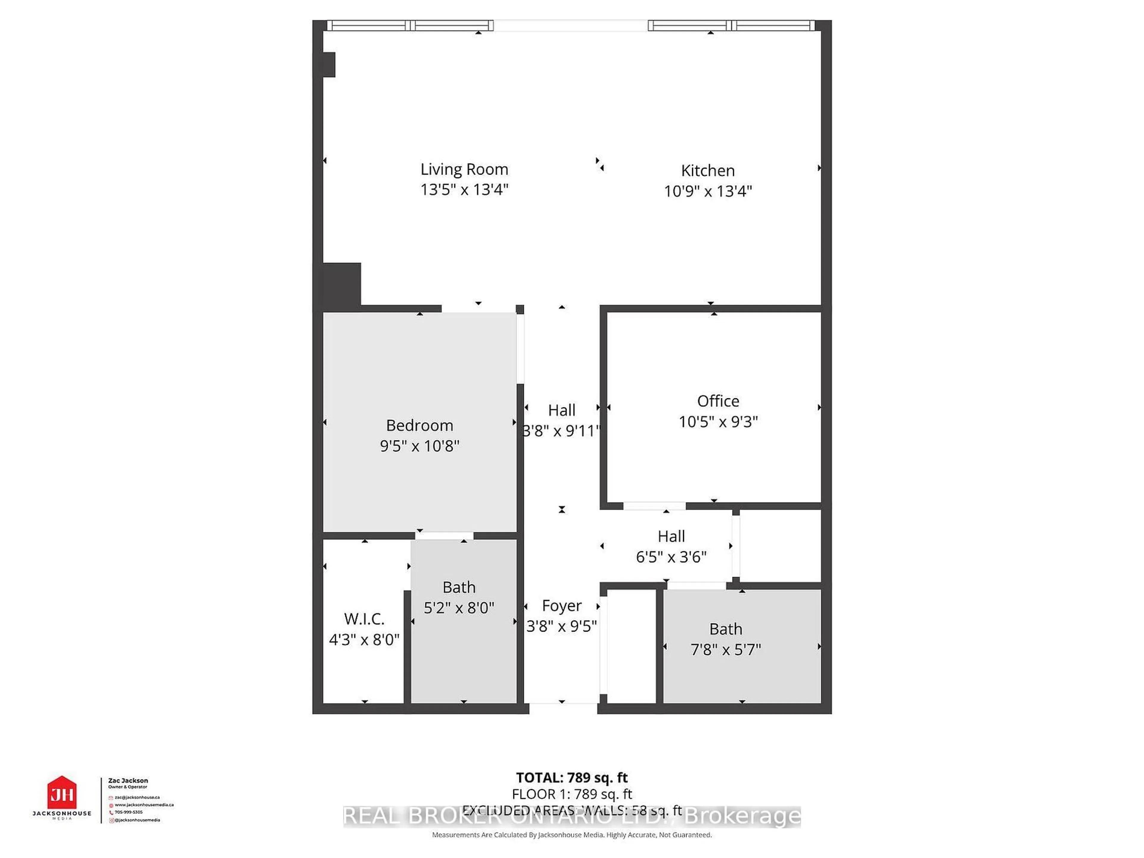 Floor plan for 21 Matchedash St #321, Orillia Ontario L3V 4W4