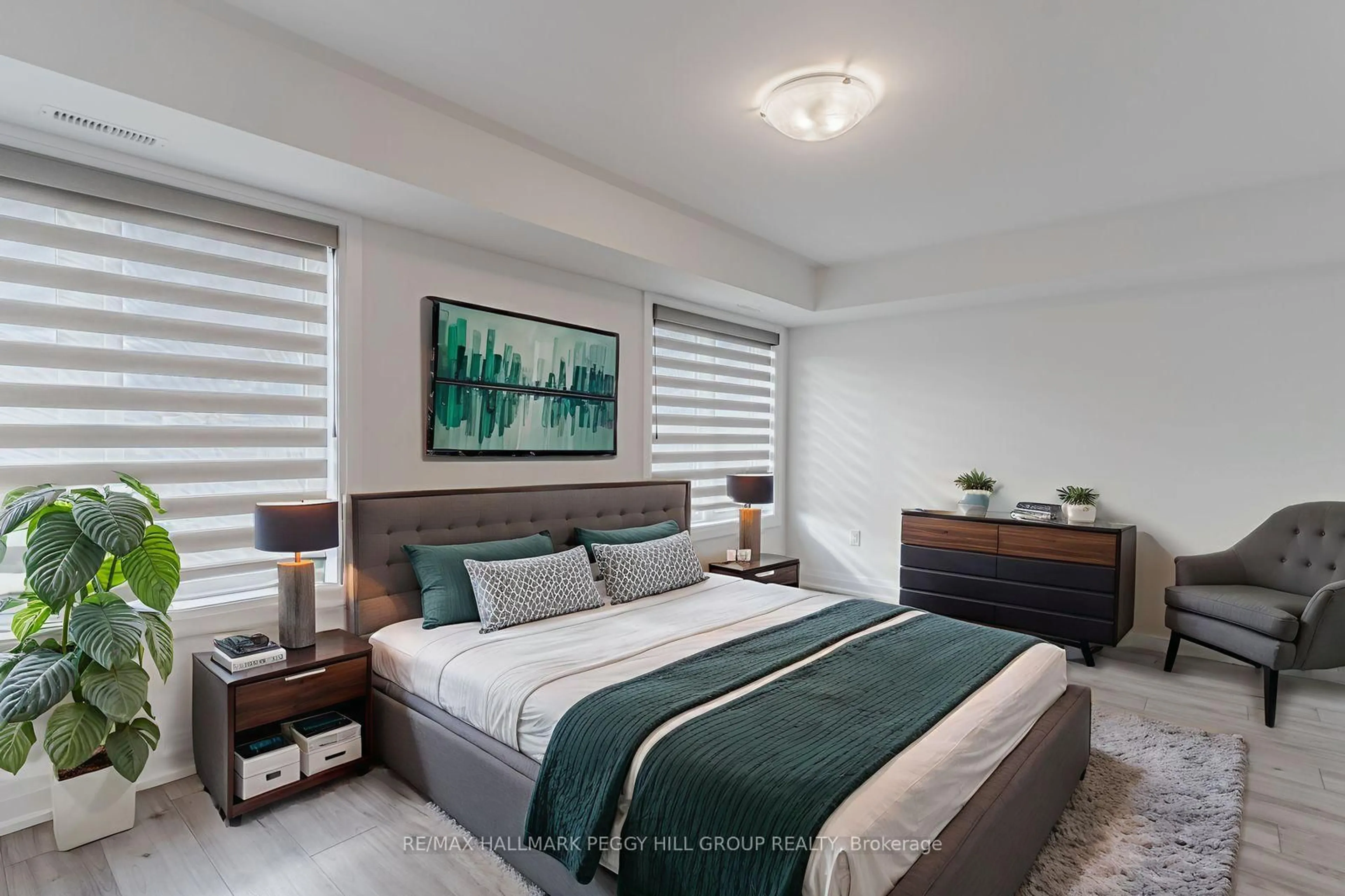 Bedroom with bed, unknown for 23 Hay Lane #5, Barrie Ontario L9J 0V6