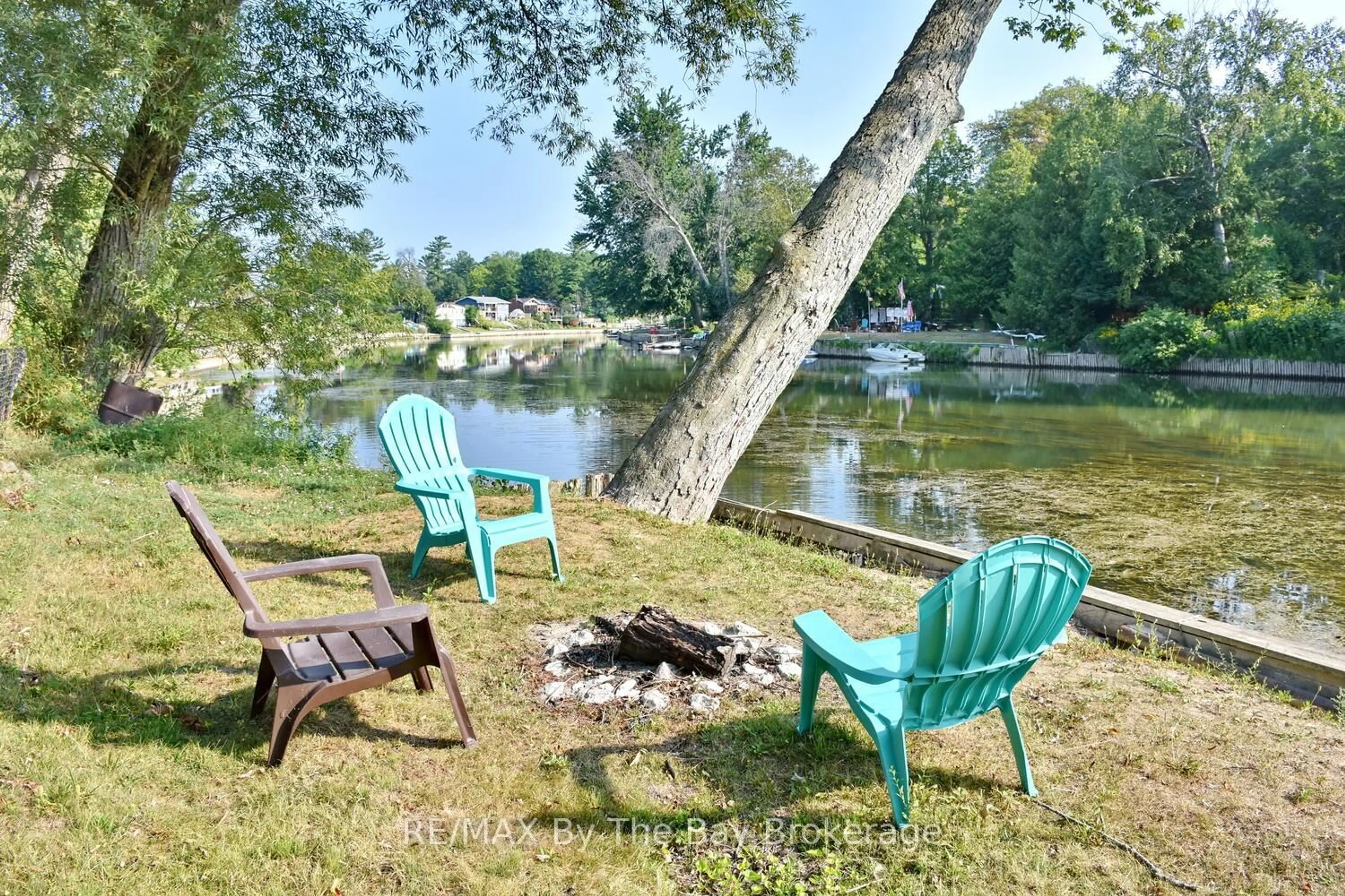 Patio, water/lake/river/ocean view for 103 Sunnidale Rd, Wasaga Beach Ontario L9Z 2S9