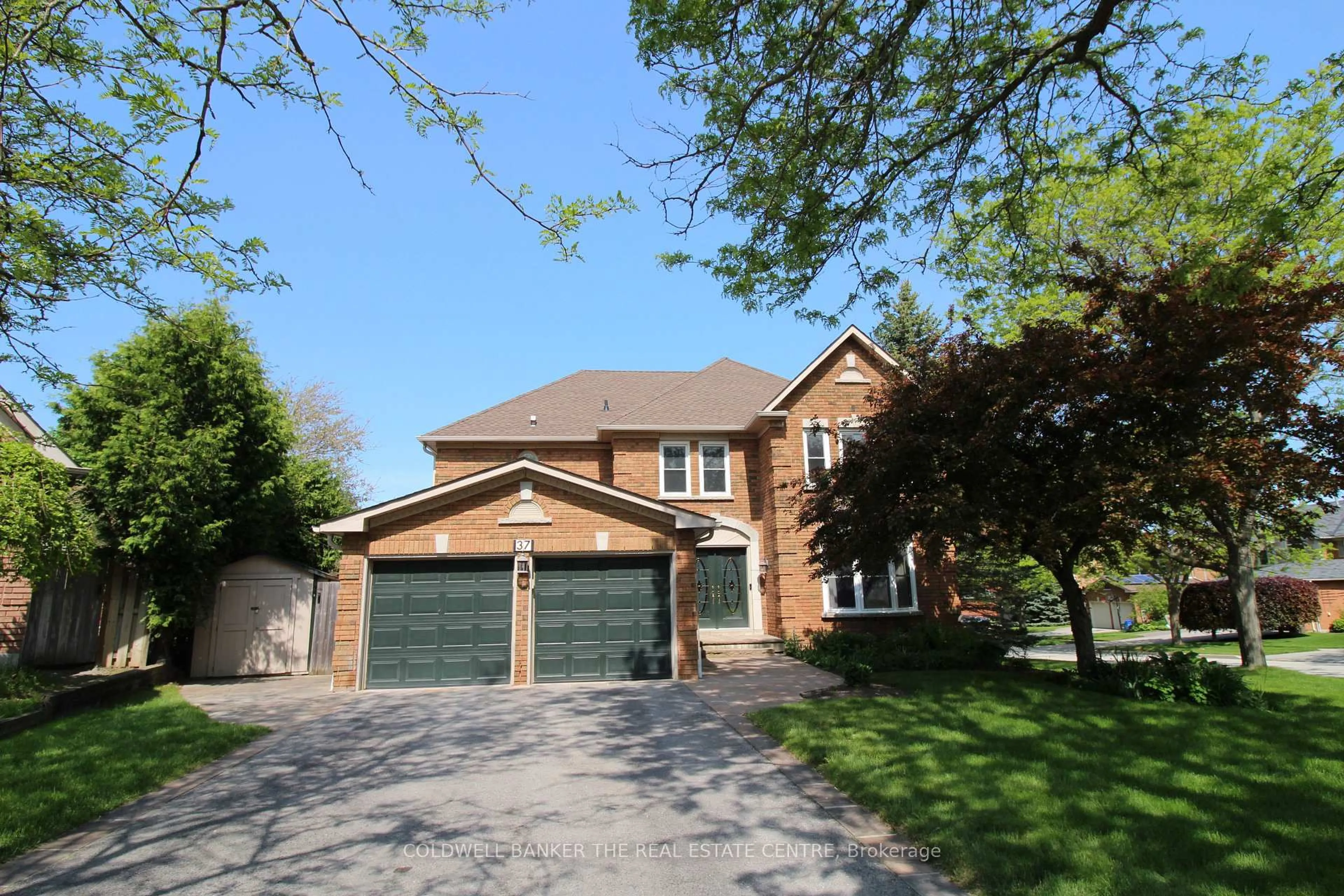 Home with brick exterior material, street for 37 Falling Brook Dr, Barrie Ontario L4N 7E9