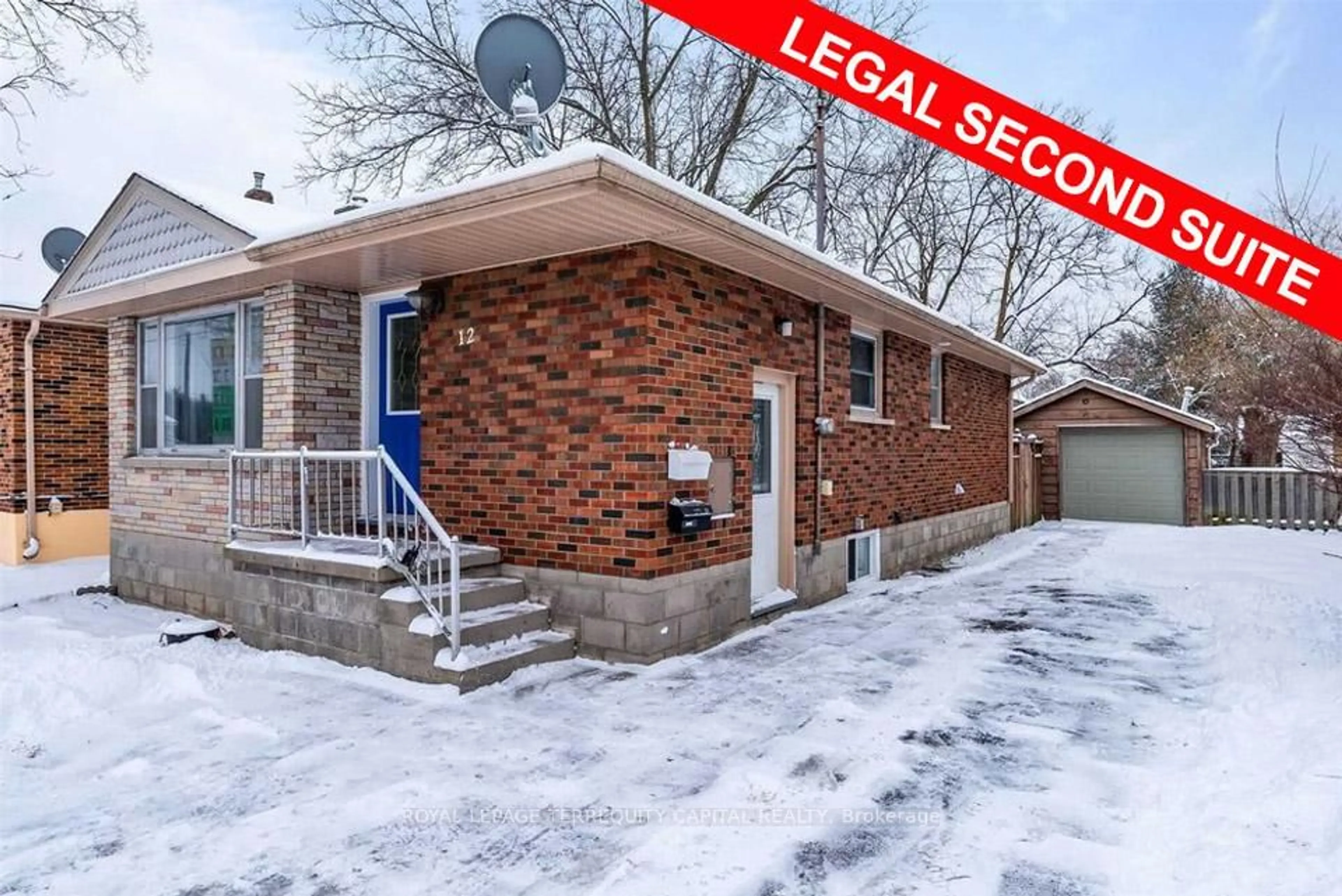 Home with brick exterior material, street for 12 Boys St, Barrie Ontario L4N 1Z8