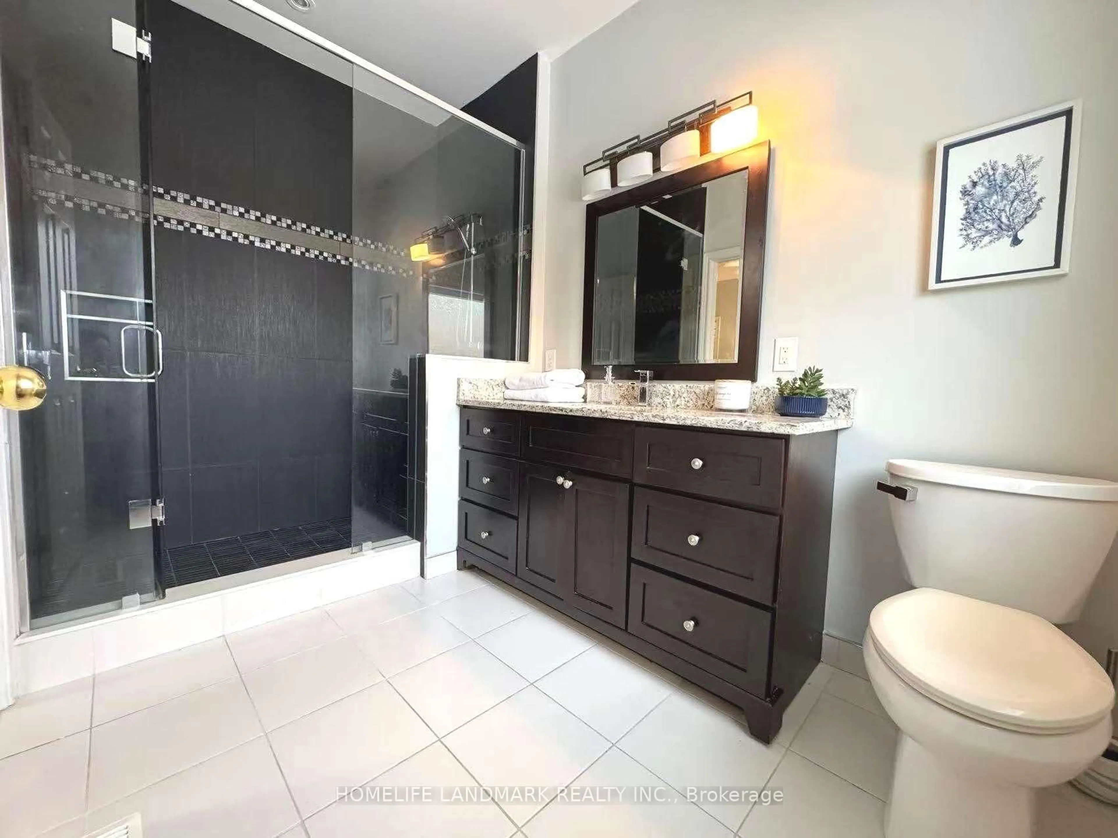 Contemporary bathroom, ceramic/tile floor for 265 Dock Rd, Barrie Ontario L4N 0L3