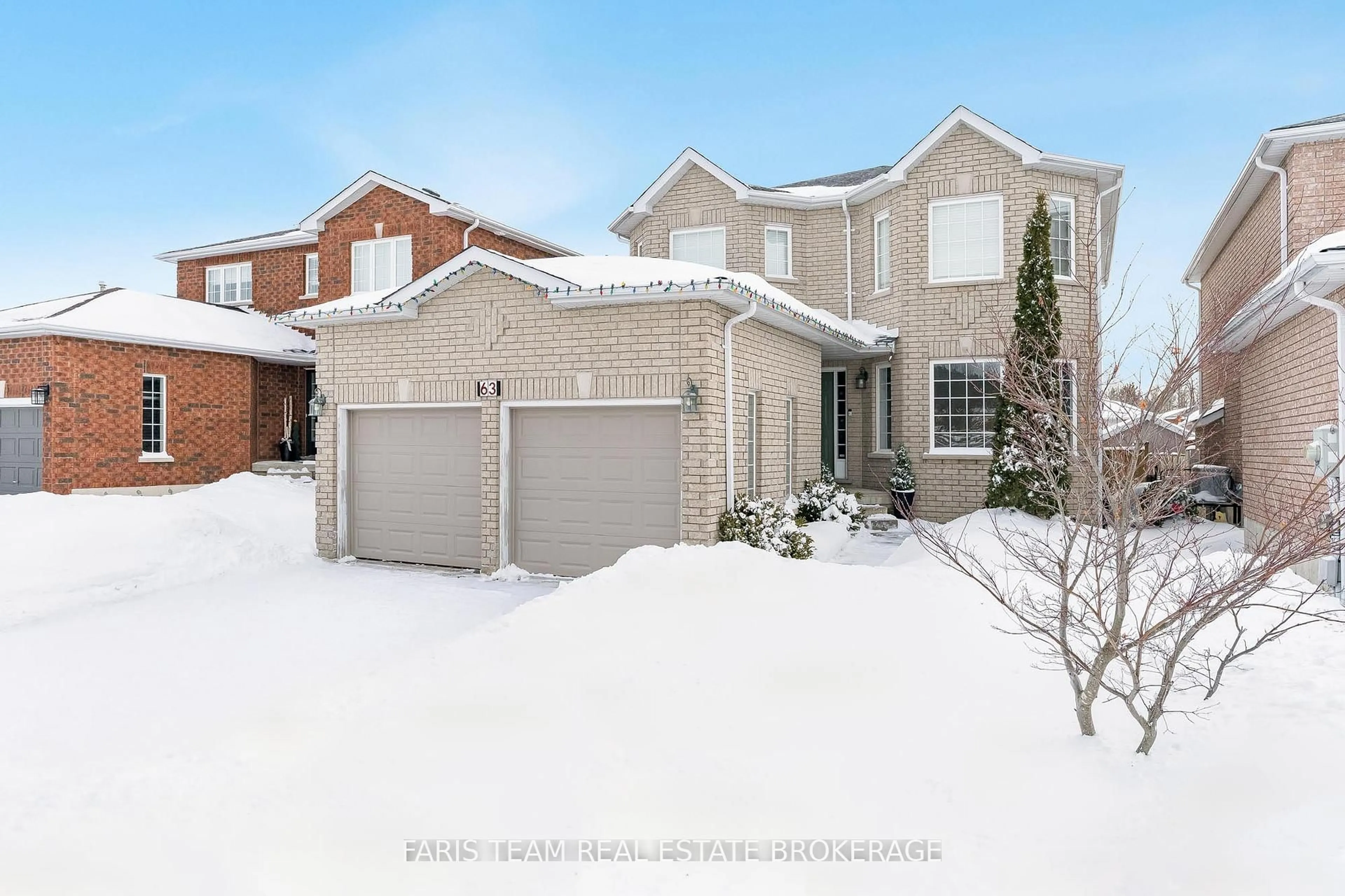 Home with brick exterior material, street for 63 Jagges Dr, Barrie Ontario L4N 0W8