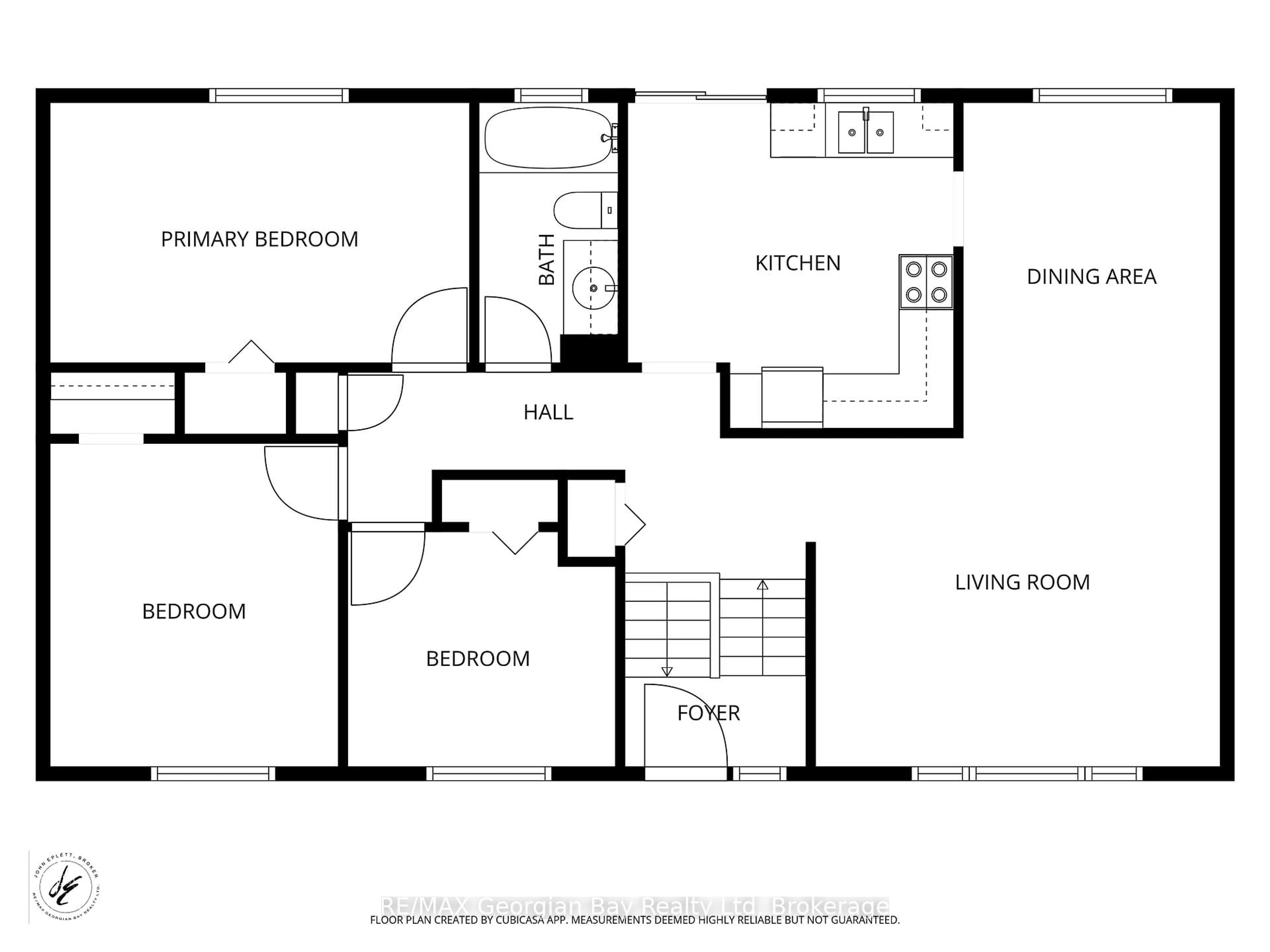 Floor plan for 47 Easton Ave, Tay Ontario L0K 1R0