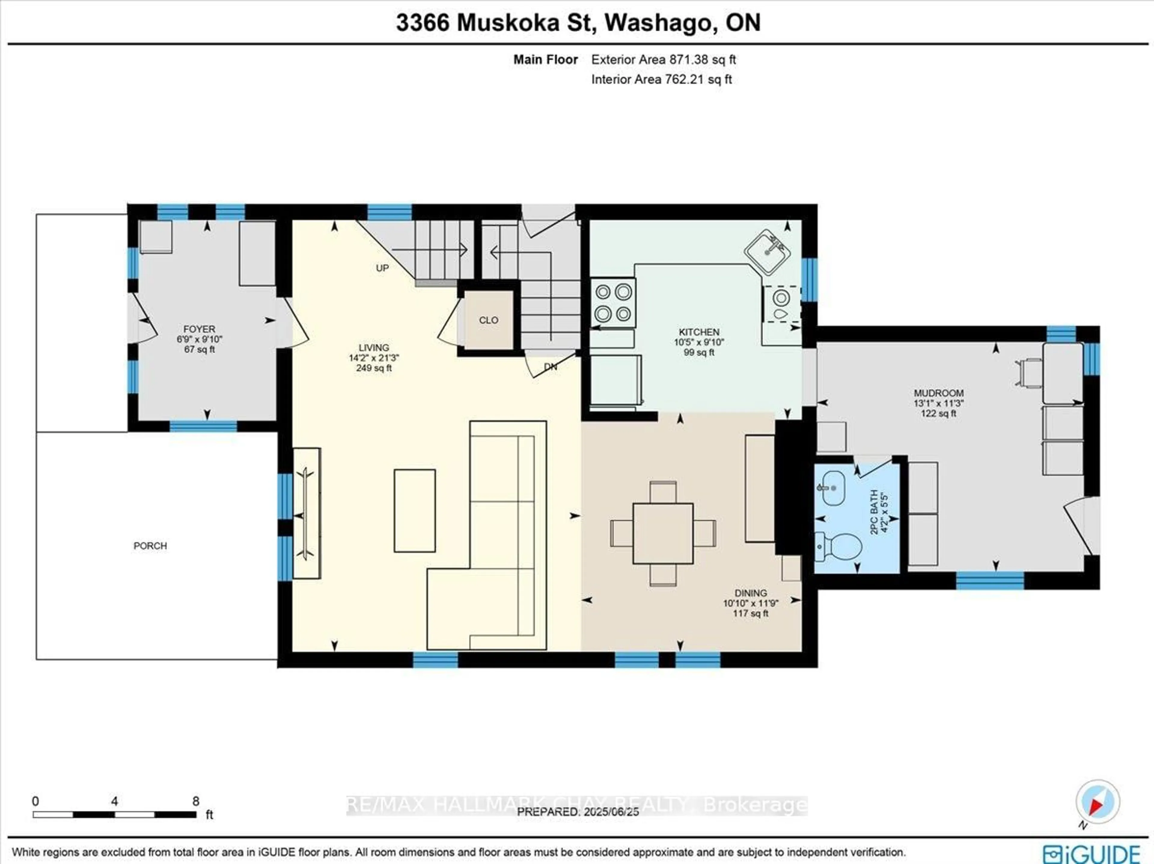 Floor plan for 3366 Muskoka St, Severn Ontario L0K 2B0