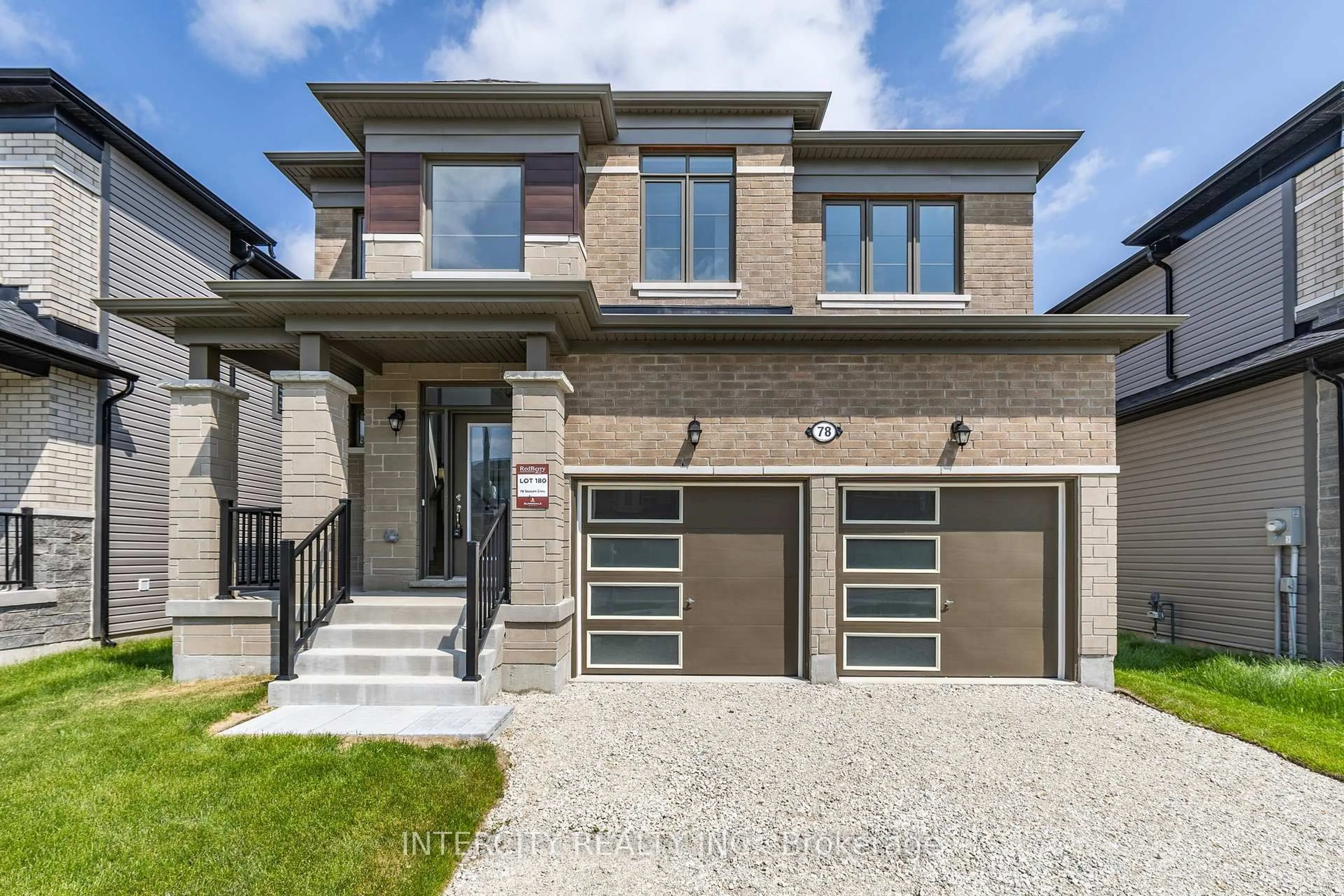 Home with brick exterior material, street for 78 Season Cres, Wasaga Beach Ontario L9Z 0M5