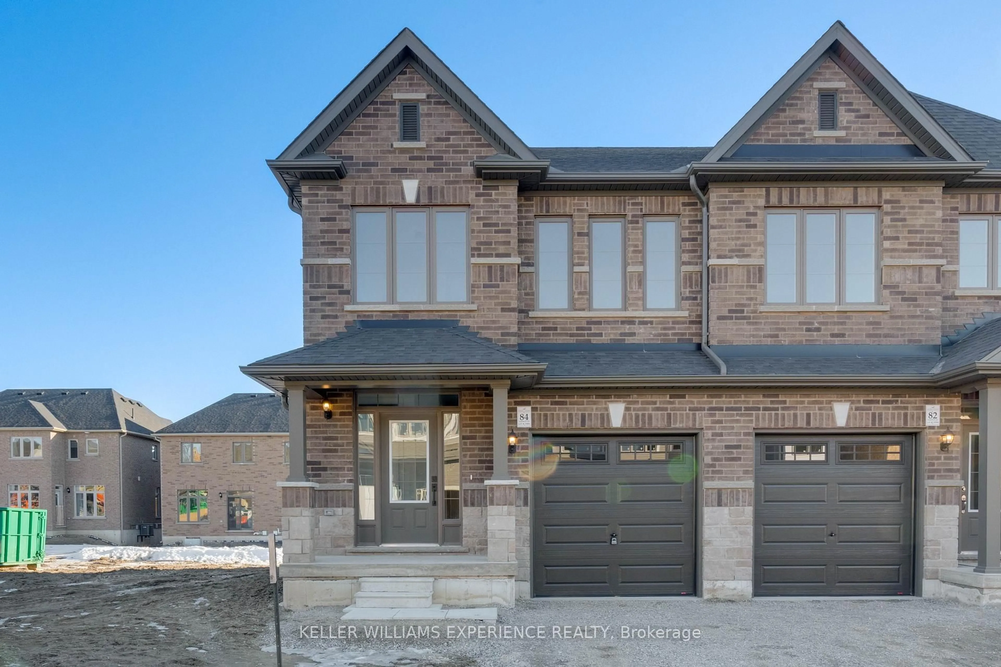 Home with brick exterior material, street for 84 Sagewood Ave, Barrie Ontario L9J 0K5