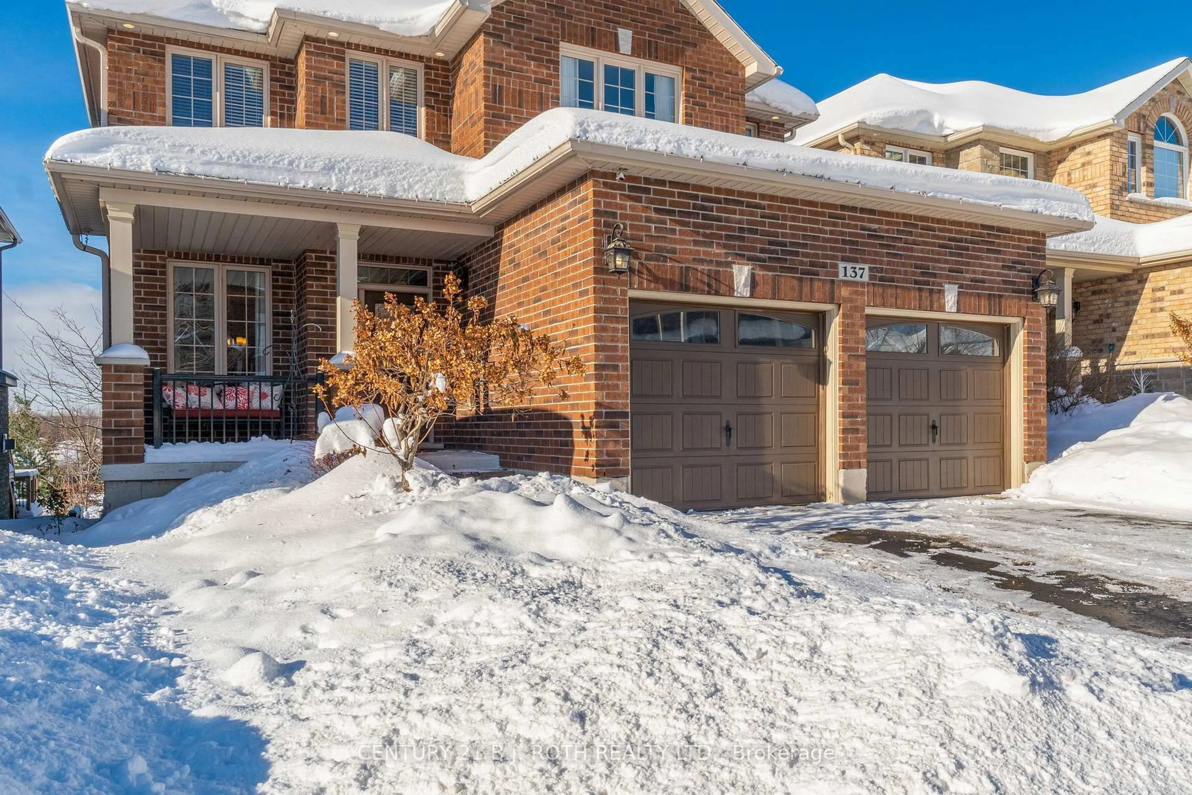 Home with brick exterior material, street for 137 Jewel House Lane, Barrie Ontario L4N 6E1