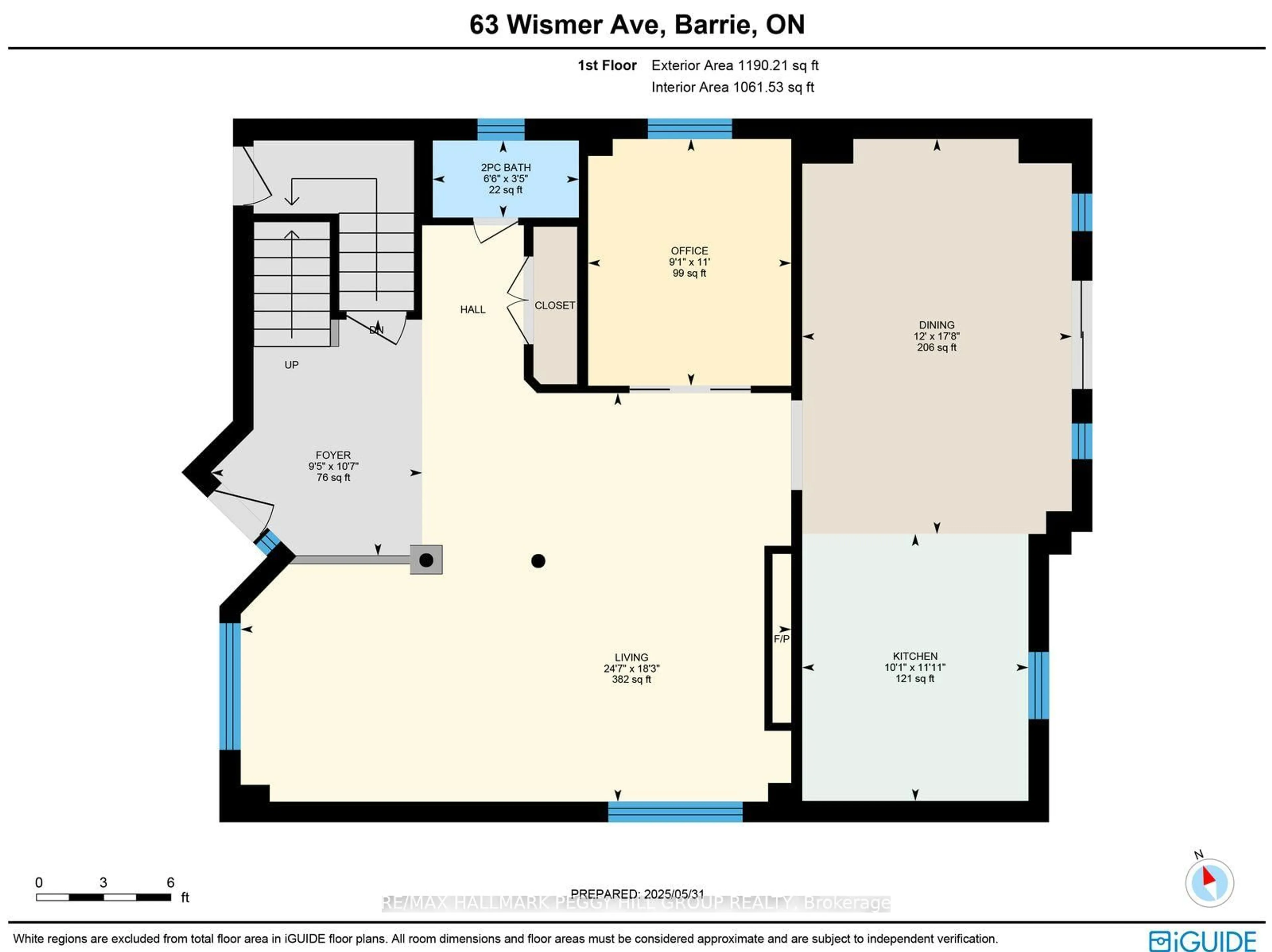 Floor plan for 63 Wismer Ave, Barrie Ontario L4N 9T9