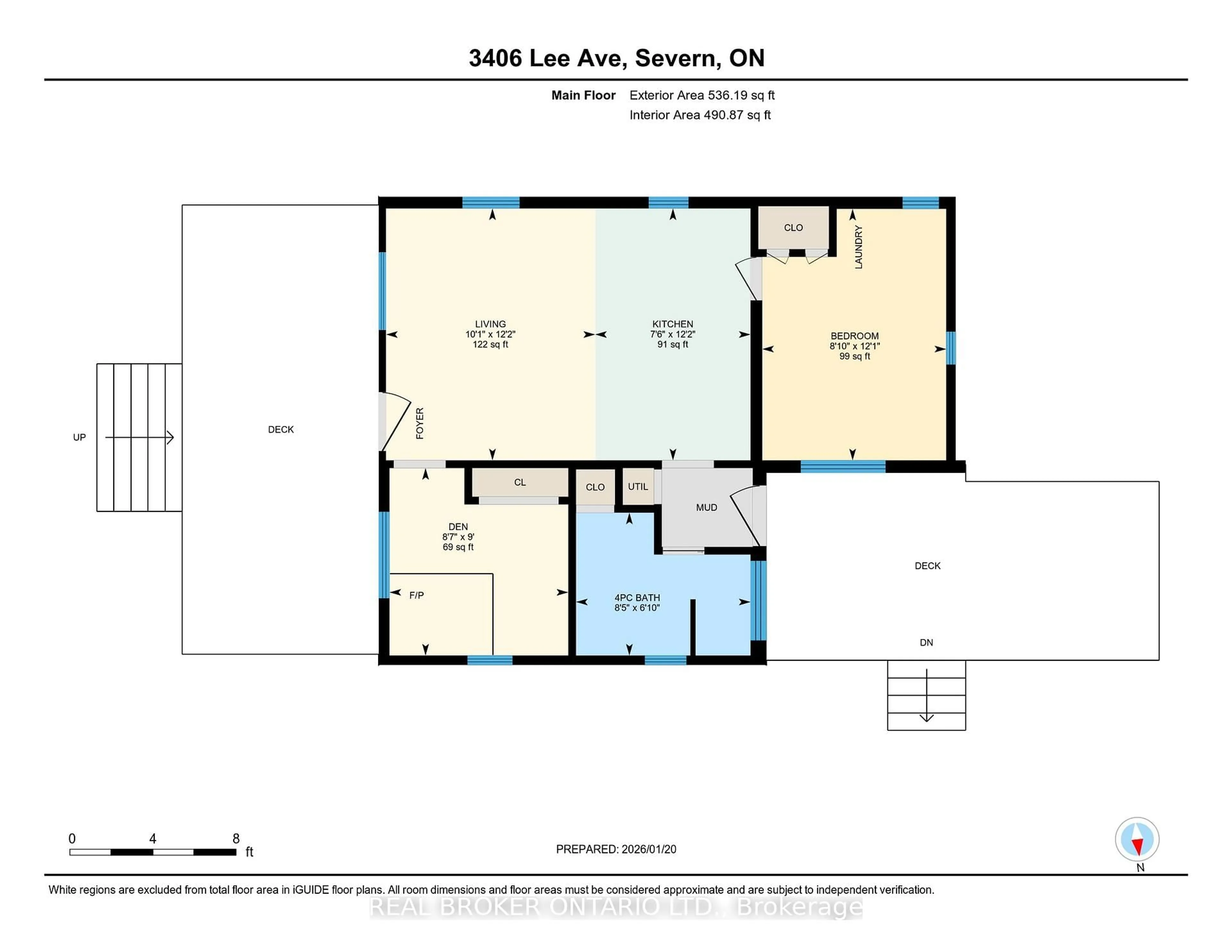 Floor plan for 3406 Lee Ave, Severn Ontario L0K 1G0