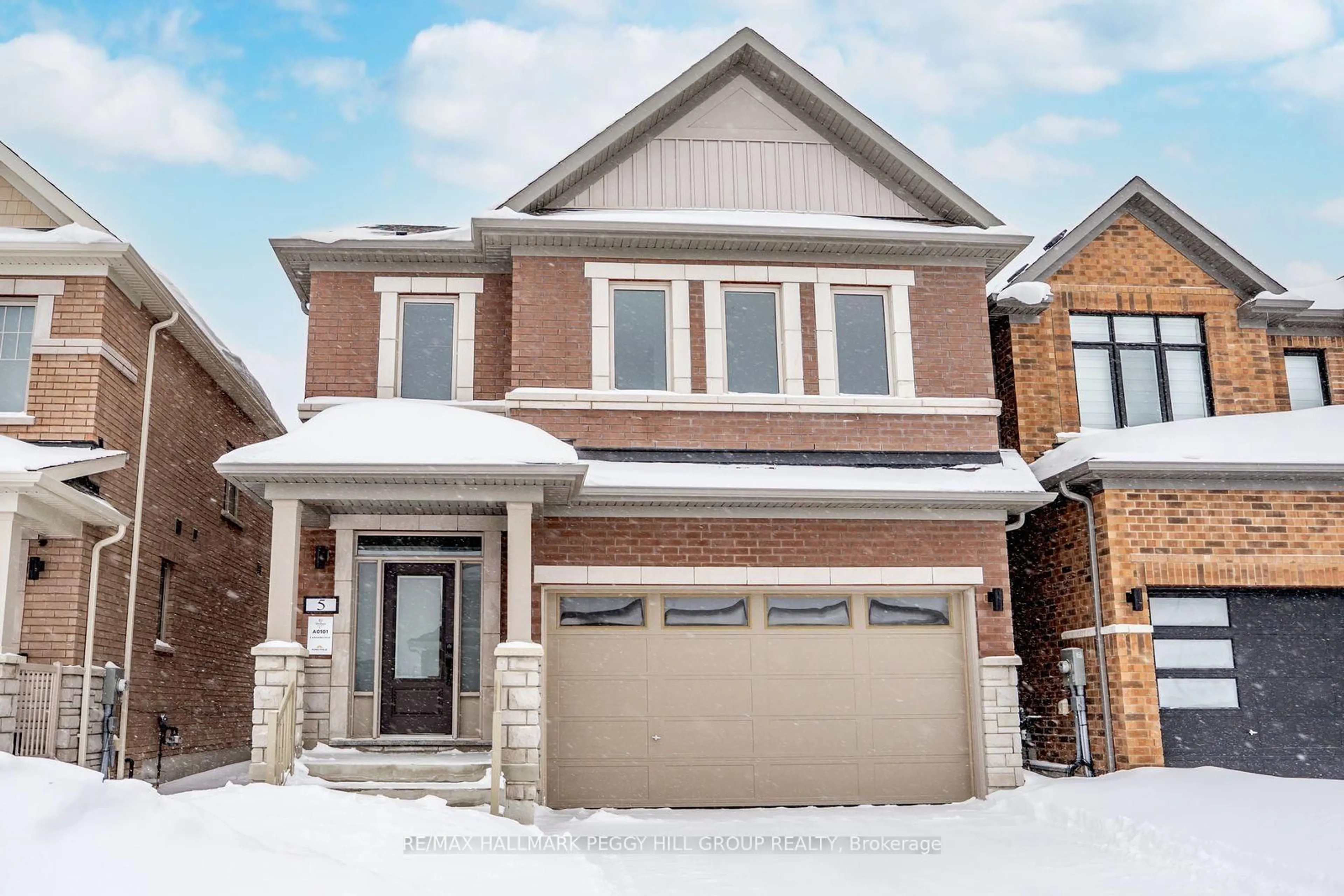 Home with brick exterior material, street for 5 Amsterdam Dr, Barrie Ontario L9J 0Z5