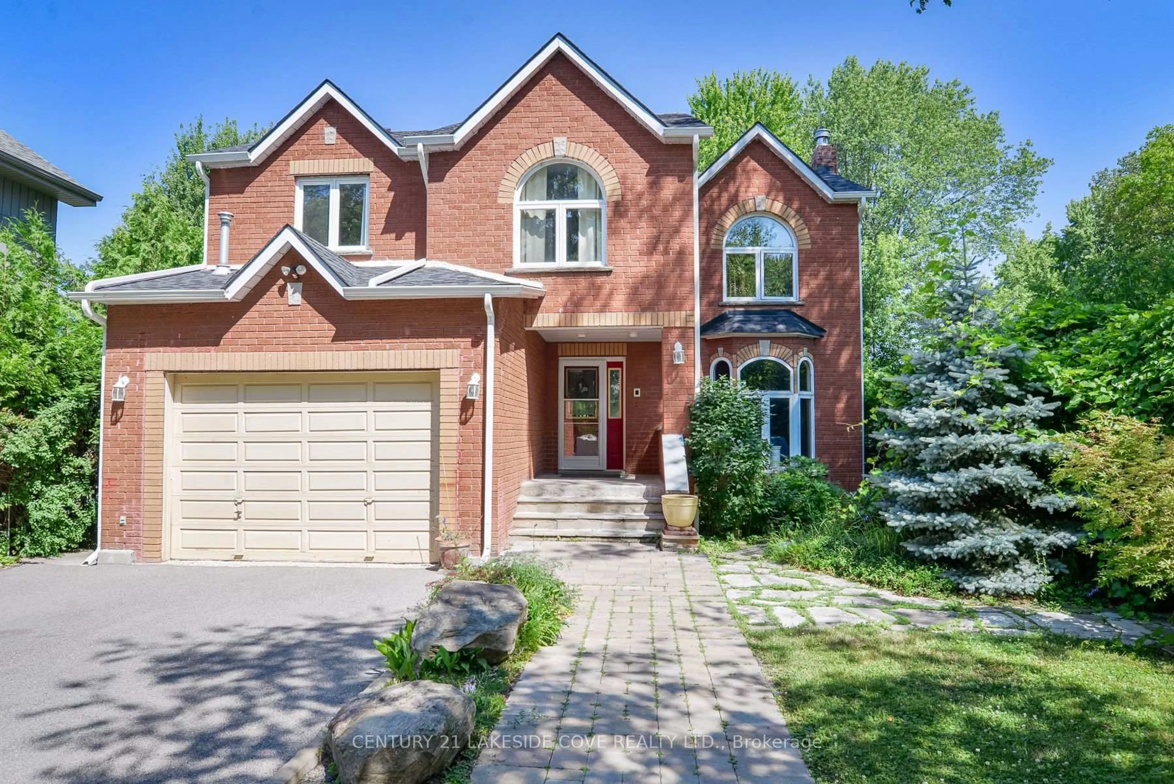 Home with brick exterior material, street for 40 Ridge Ave, Ramara Ontario L0K 1B0