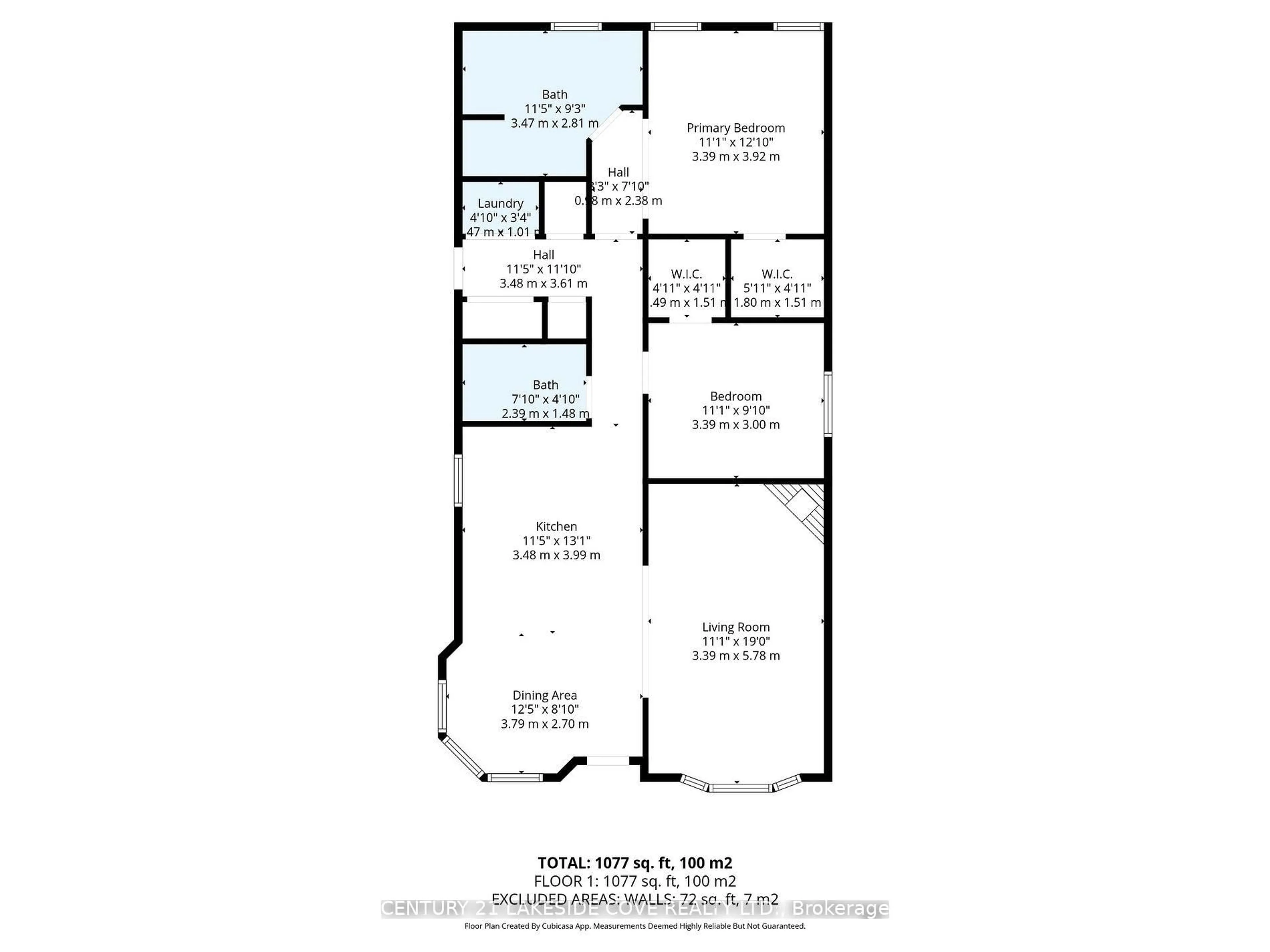 Floor plan for 1355 Hilltop Rd, Severn Ontario L3V 0V7