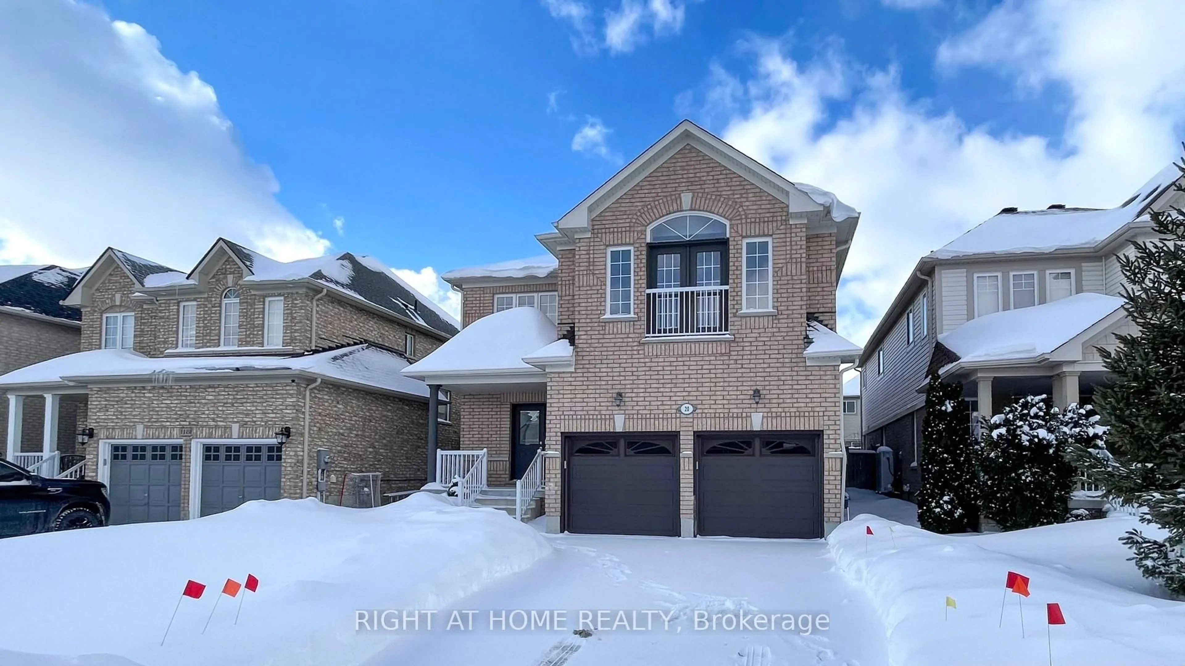 Home with brick exterior material, street for 20 Charlemagne Ave, Barrie Ontario L4M 0A7