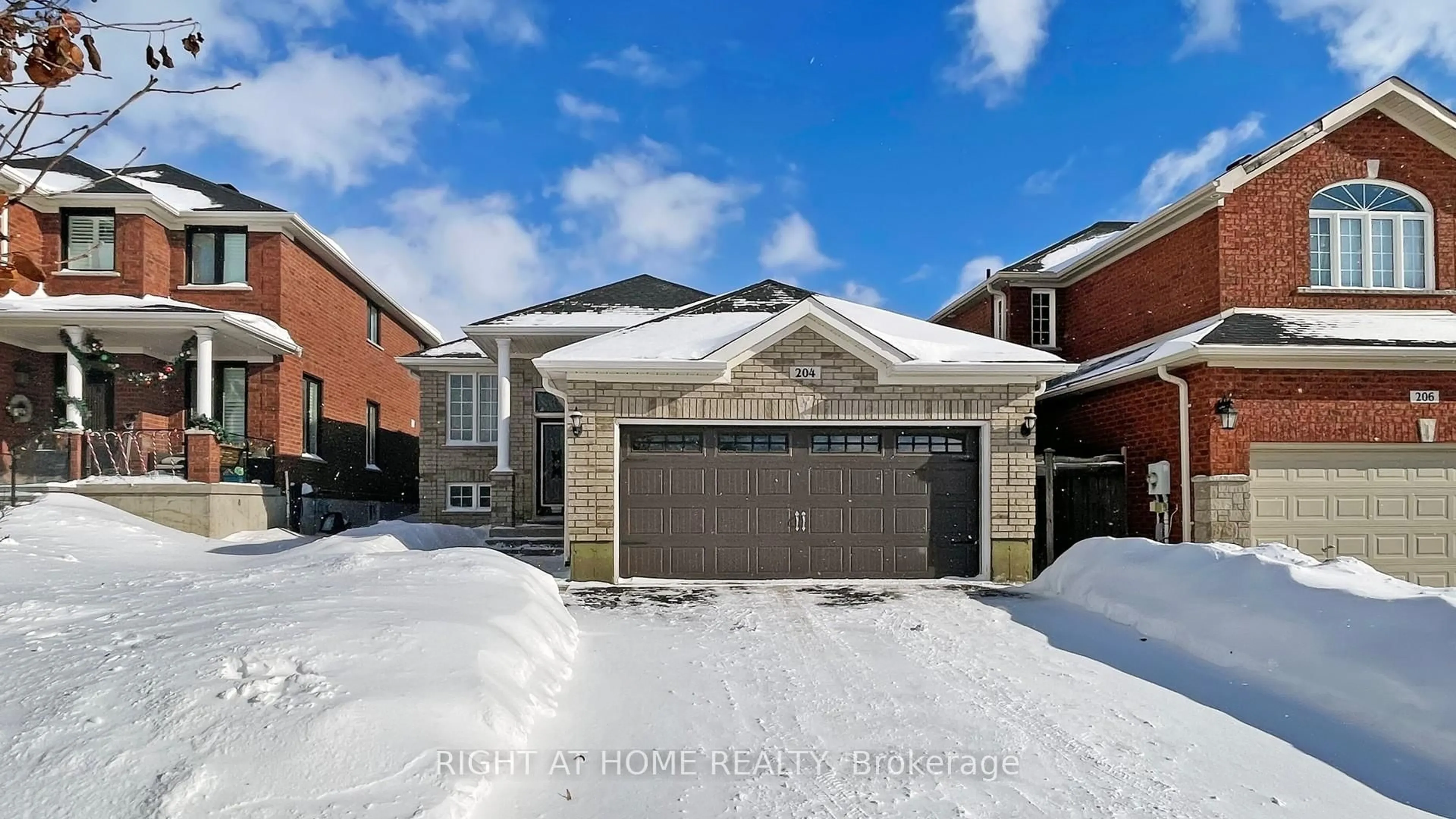 Home with brick exterior material, street for 204 Proclamation Dr, Barrie Ontario L4N 0Y9