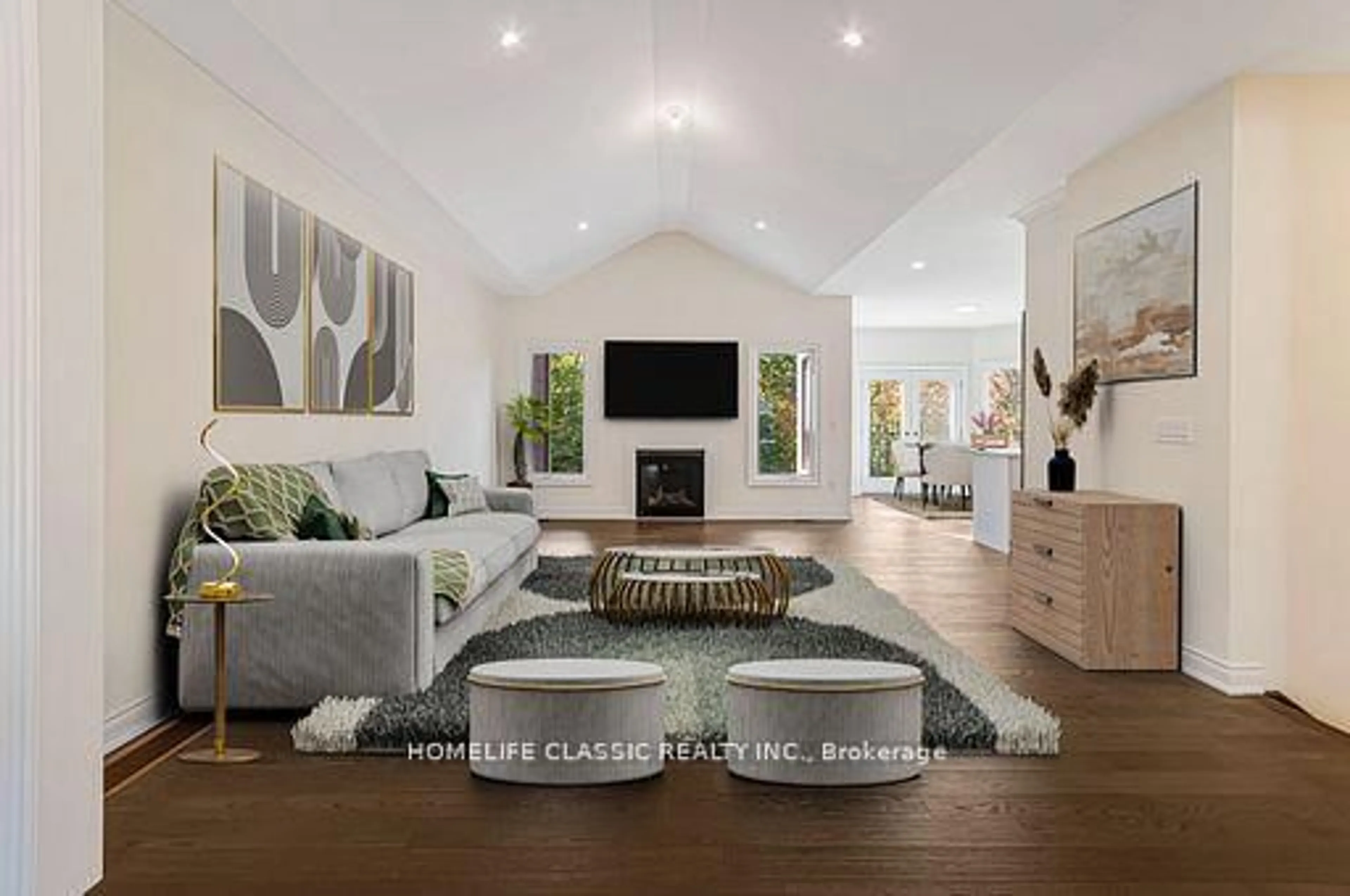 Living room with furniture, unknown for 74 Ruby Dr, Oro-Medonte Ontario L0L 2E0