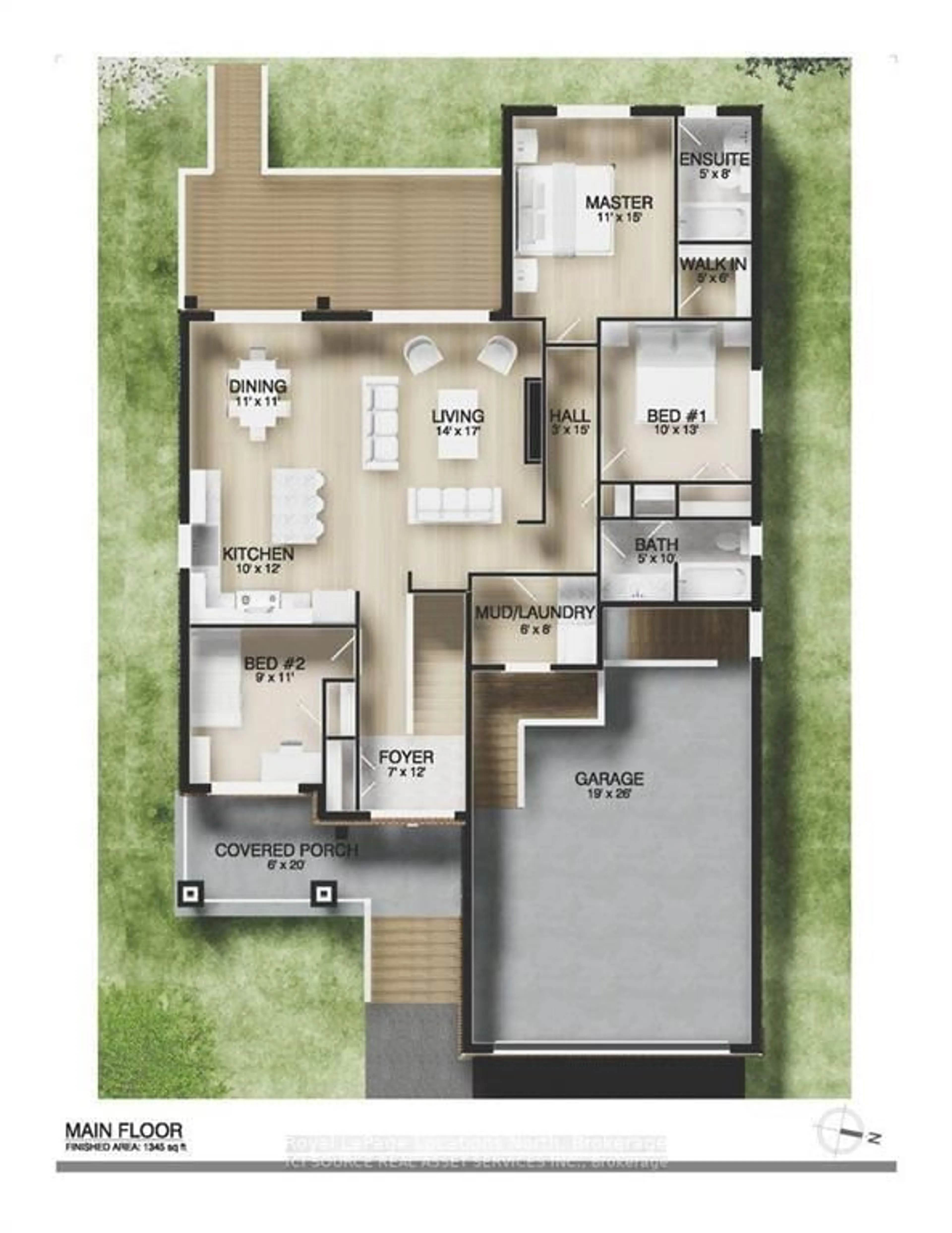 Floor plan for 60 52nd St, Wasaga Beach Ontario L0M 1P0
