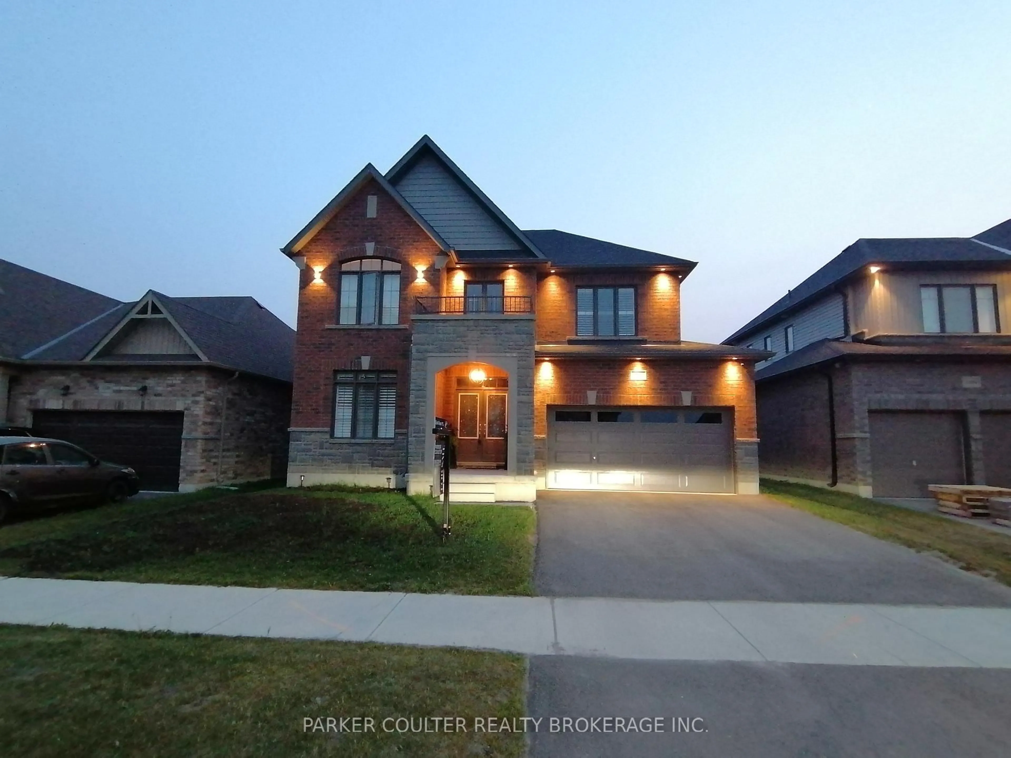 Home with brick exterior material, street for 3102 Orion Blvd, Orillia Ontario L3V 0A4