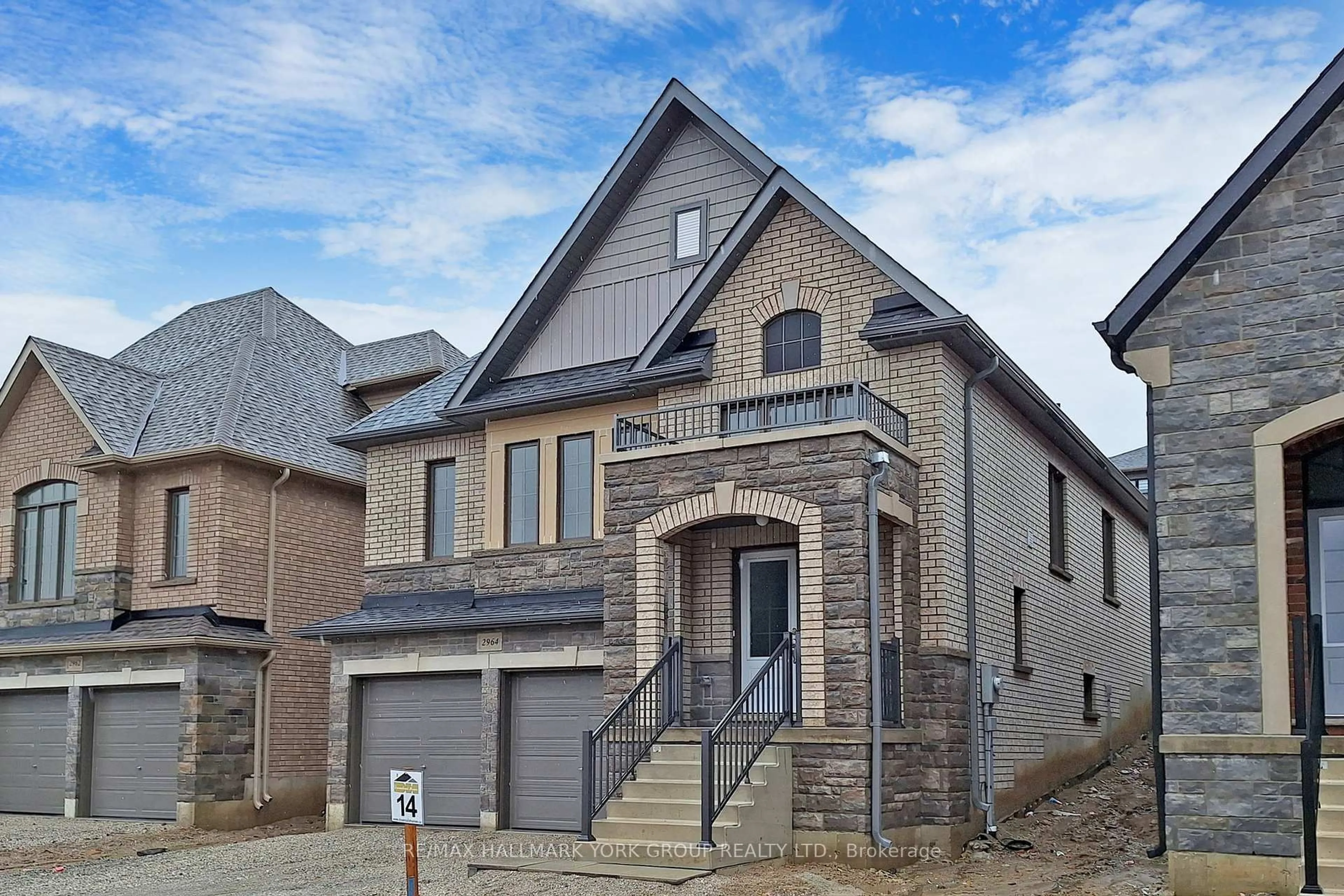 Home with brick exterior material, street for 2964 Monarch Dr, Orillia Ontario L3V 8M8