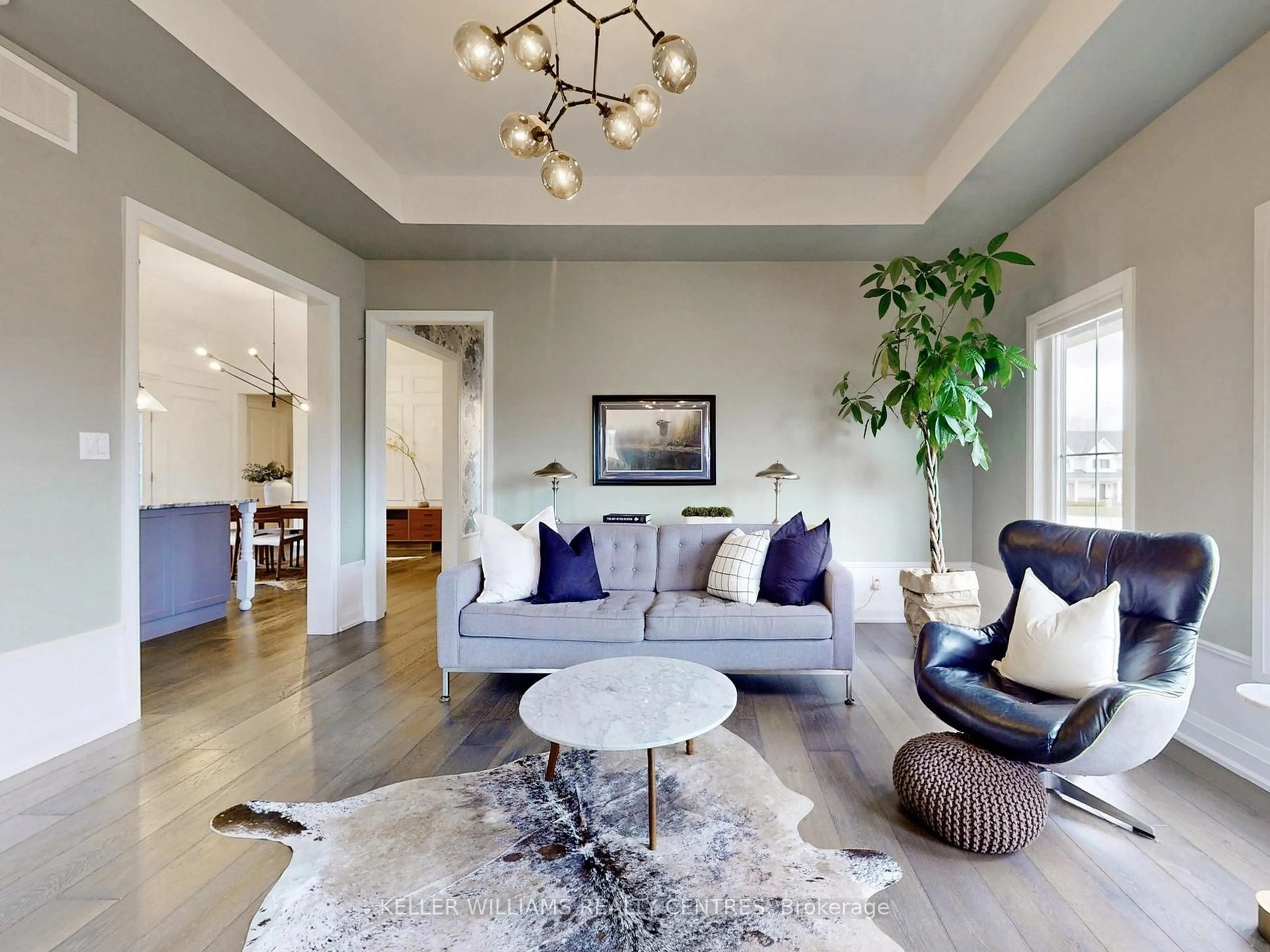 Living room with furniture, unknown for 2 Thoroughbred Dr, Oro-Medonte Ontario L0K 1E0