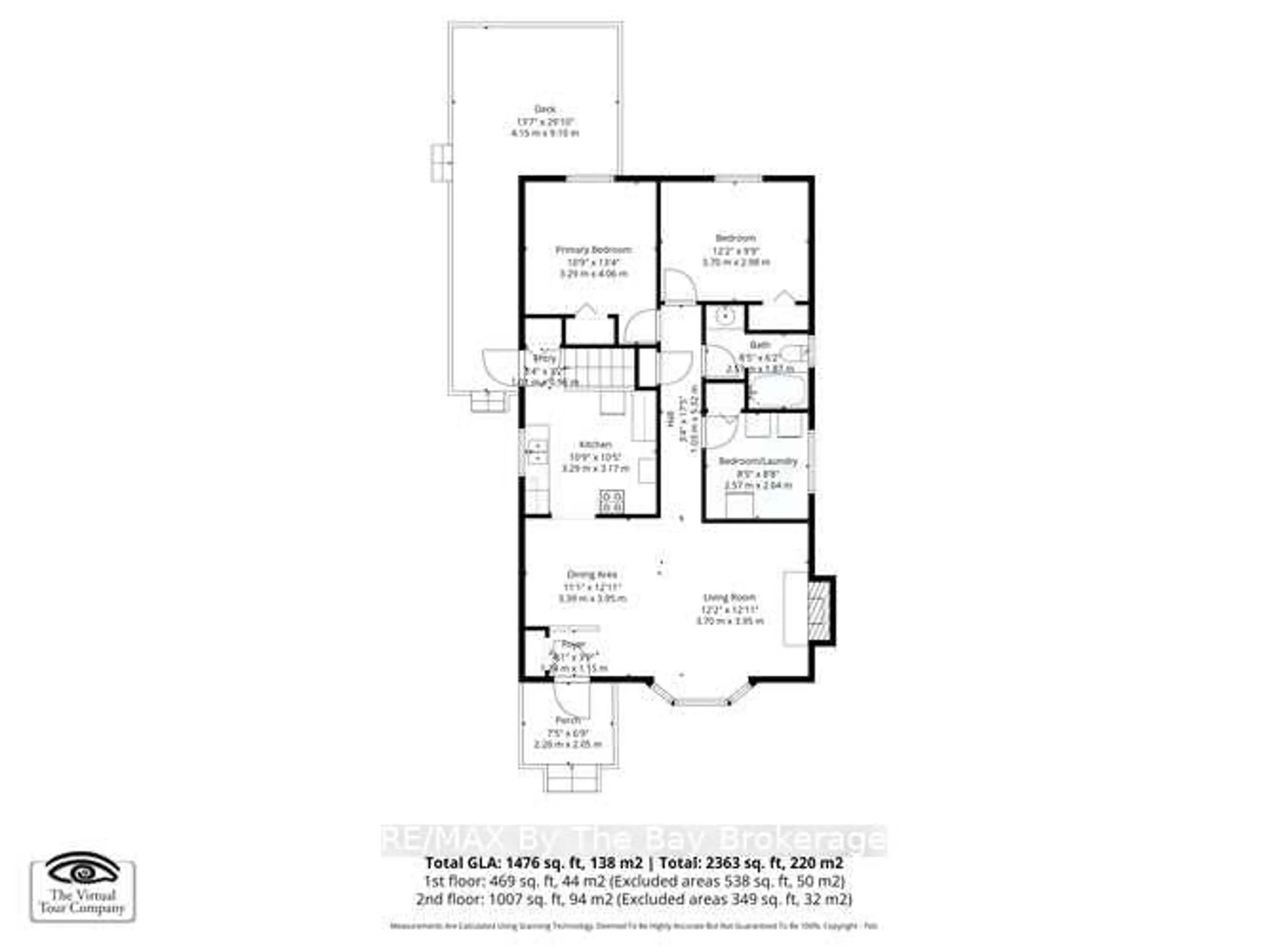 Floor plan for 445 Fifth St, Collingwood Ontario L9Y 1Y4