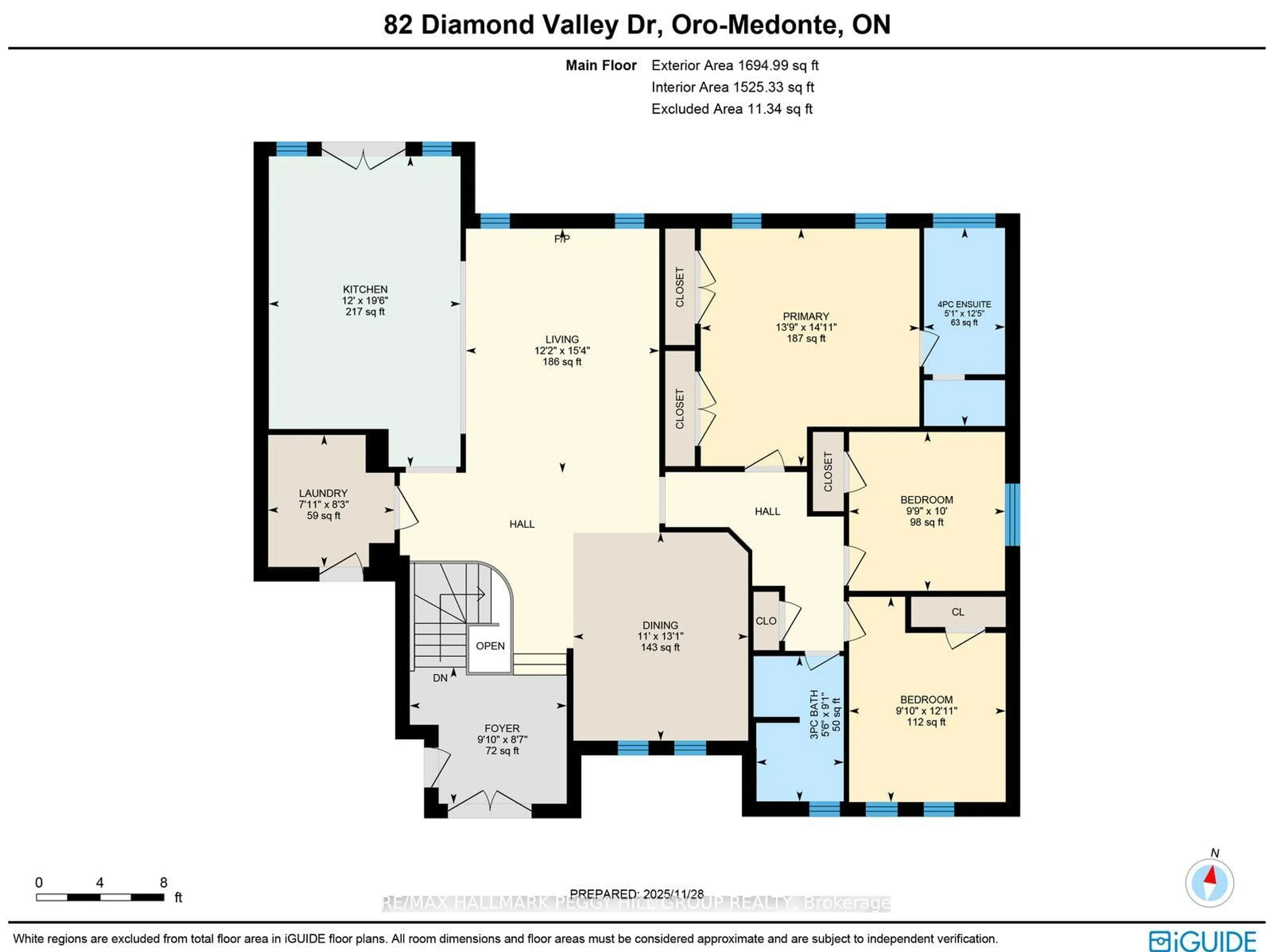 Floor plan for 82 Diamond Valley Dr, Oro-Medonte Ontario L0L 2E0