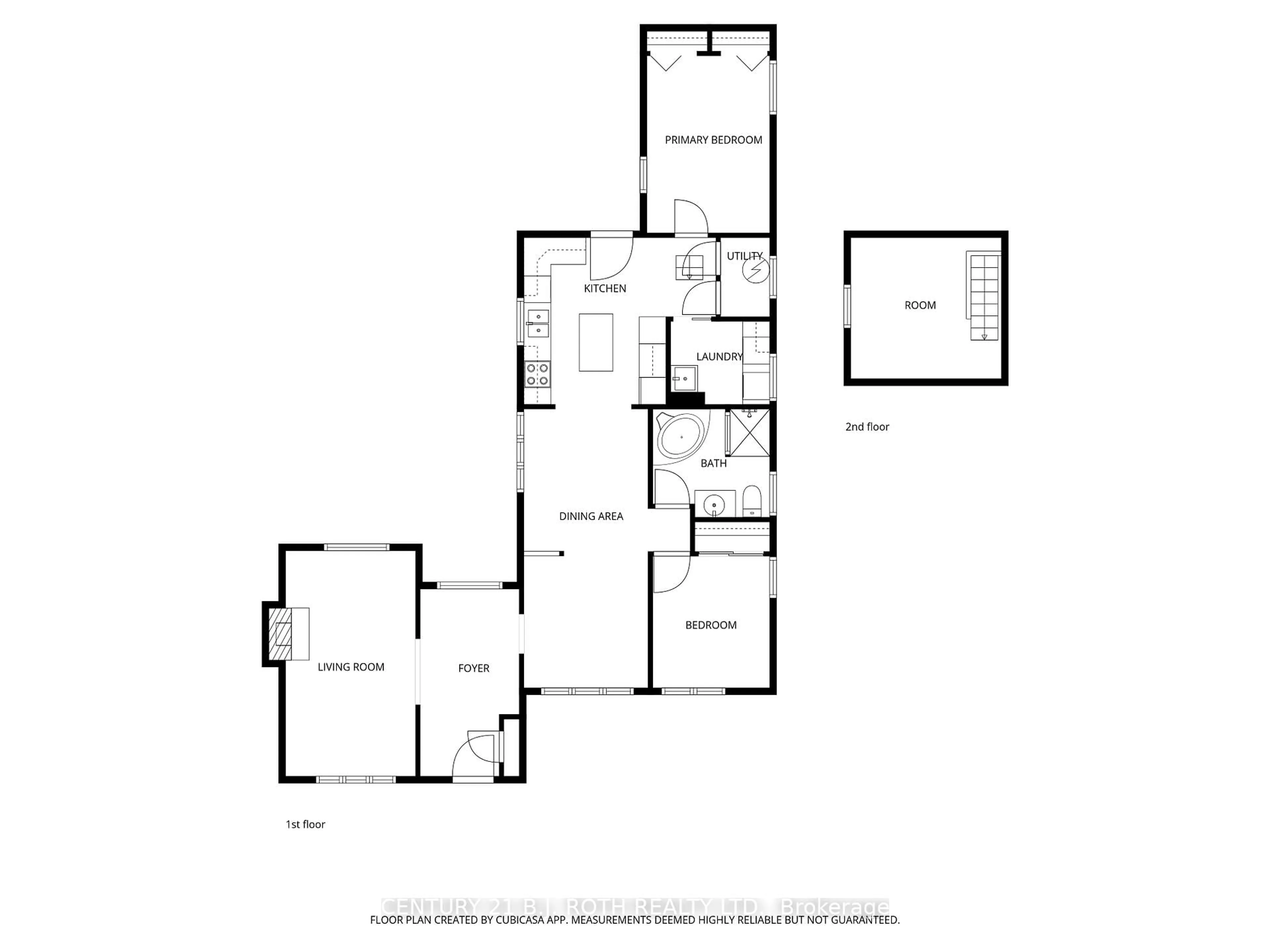 Floor plan for 116 Burton Ave, Barrie Ontario L4N 2R8