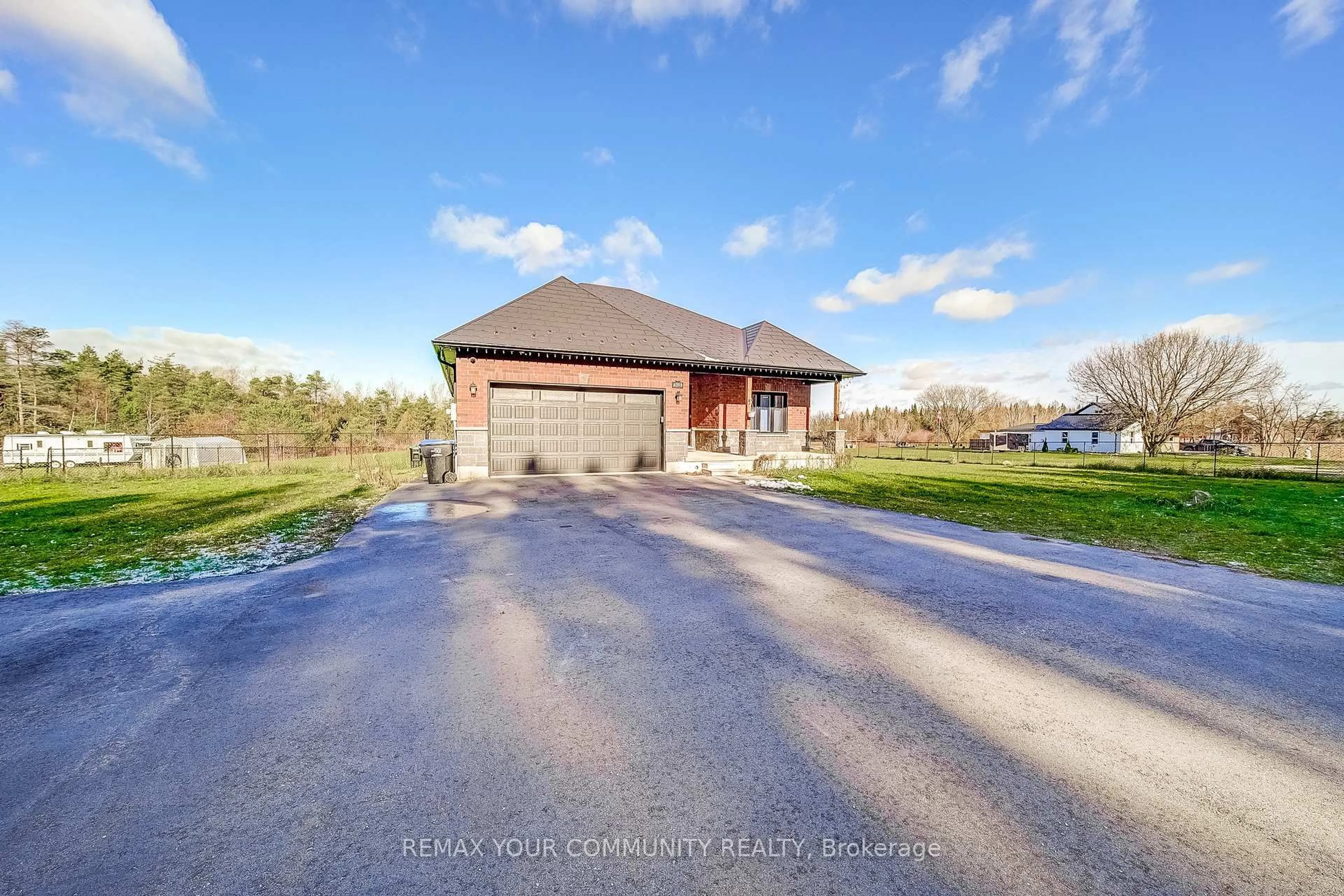 A pic from outside/outdoor area/front of a property/back of a property/a pic from drone, water/lake/river/ocean view for 4098 Concession 12 Sunnidale Rd, Clearview Ontario L0M 1S0