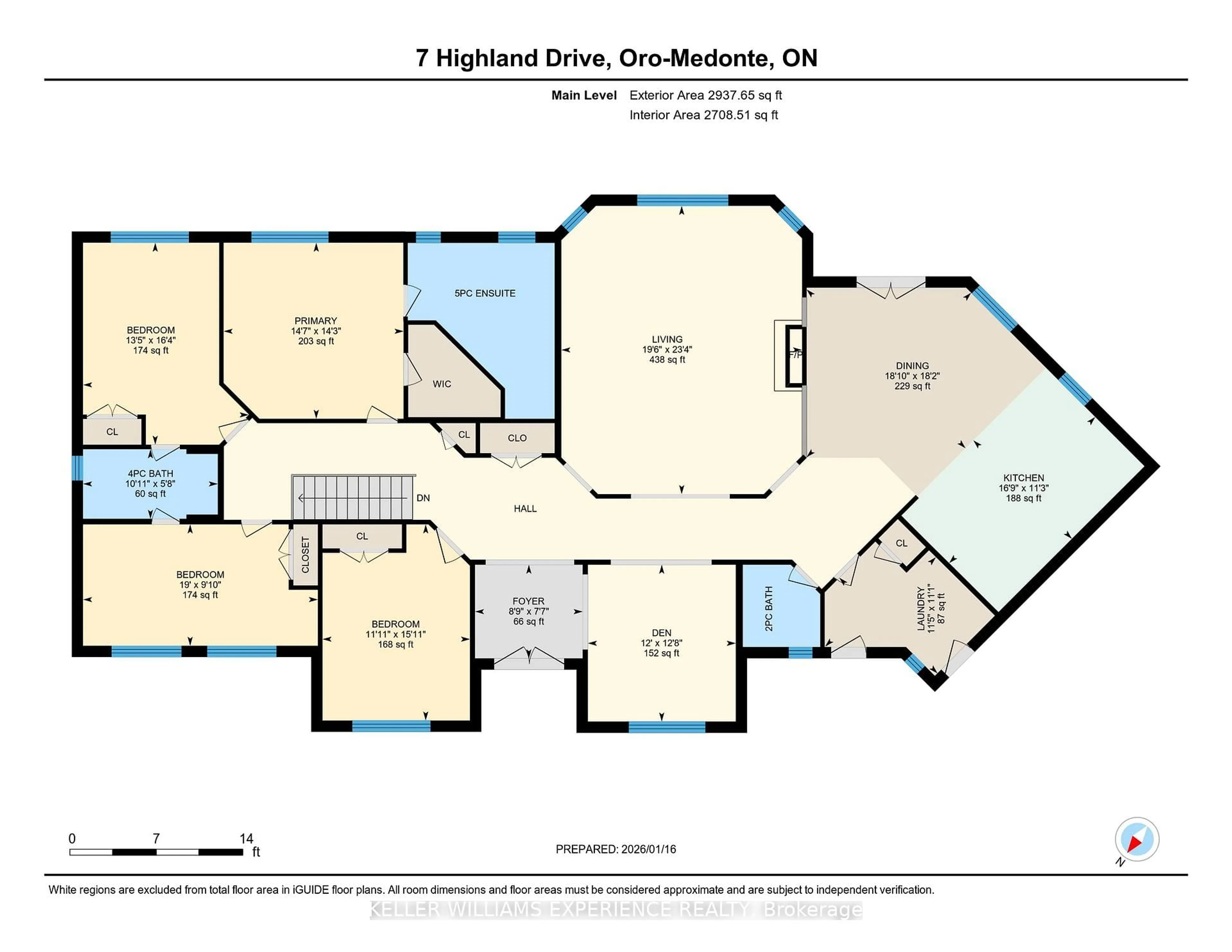 Floor plan for 7 Highland Dr, Oro-Medonte Ontario L0L 2L0