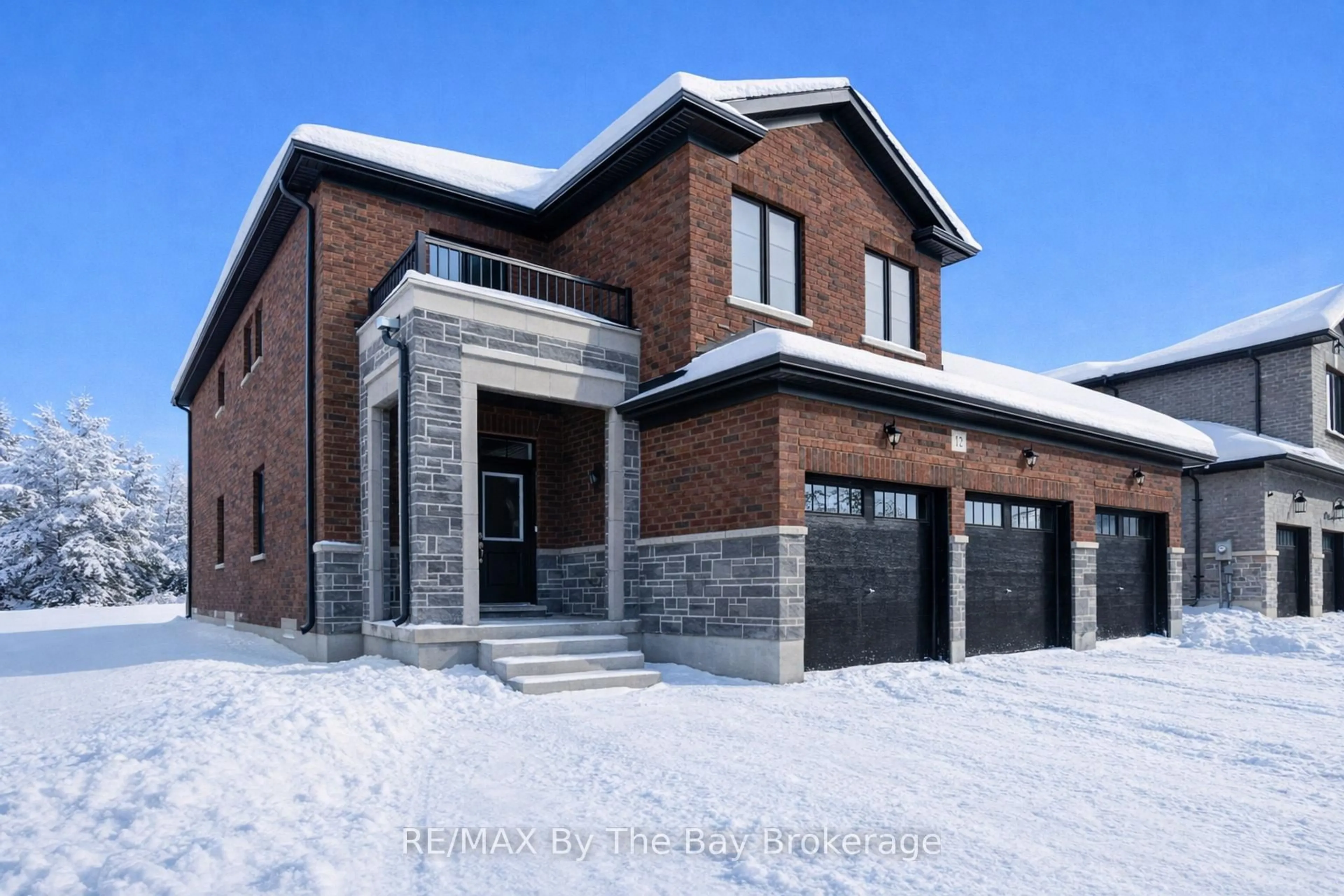 Home with brick exterior material, building for 12 Misty Ridge Rd, Wasaga Beach Ontario L9Z 0R8