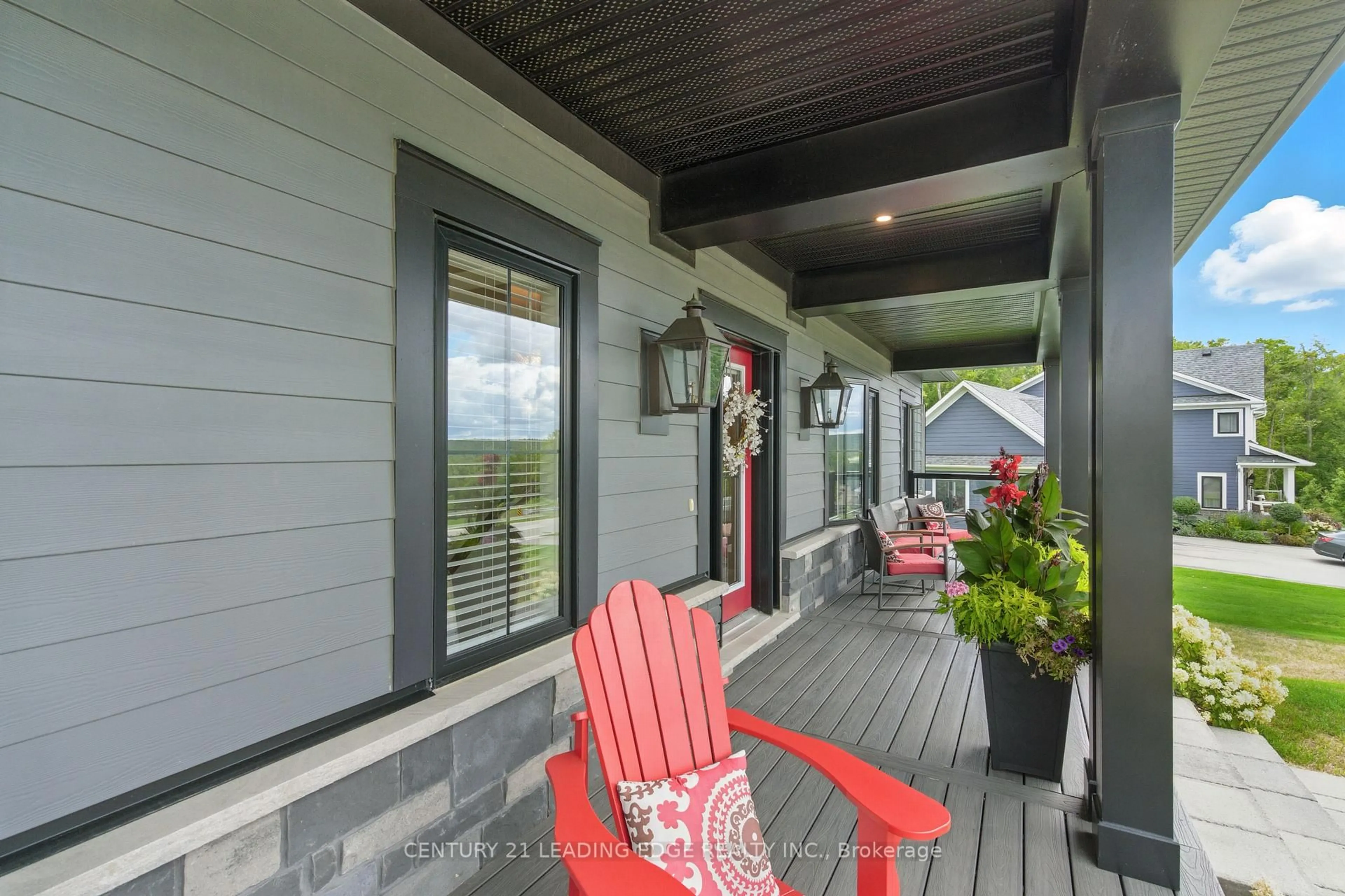 Patio, water/lake/river/ocean view for 43 Thoroughbred Dr, Oro-Medonte Ontario L0K 1E0