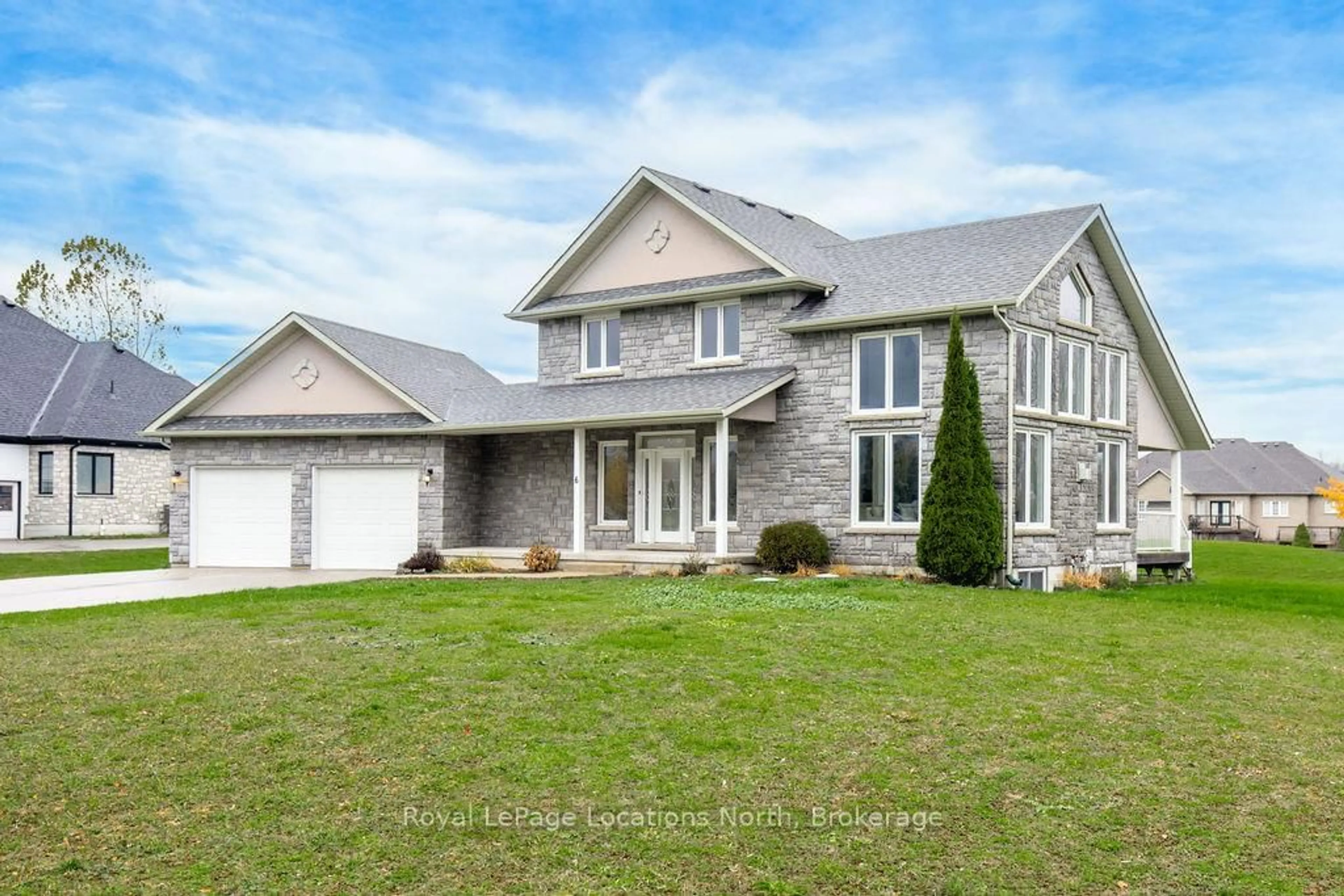 Home with brick exterior material, street for 6 Butternut Cres, Wasaga Beach Ontario L9Z 3S9