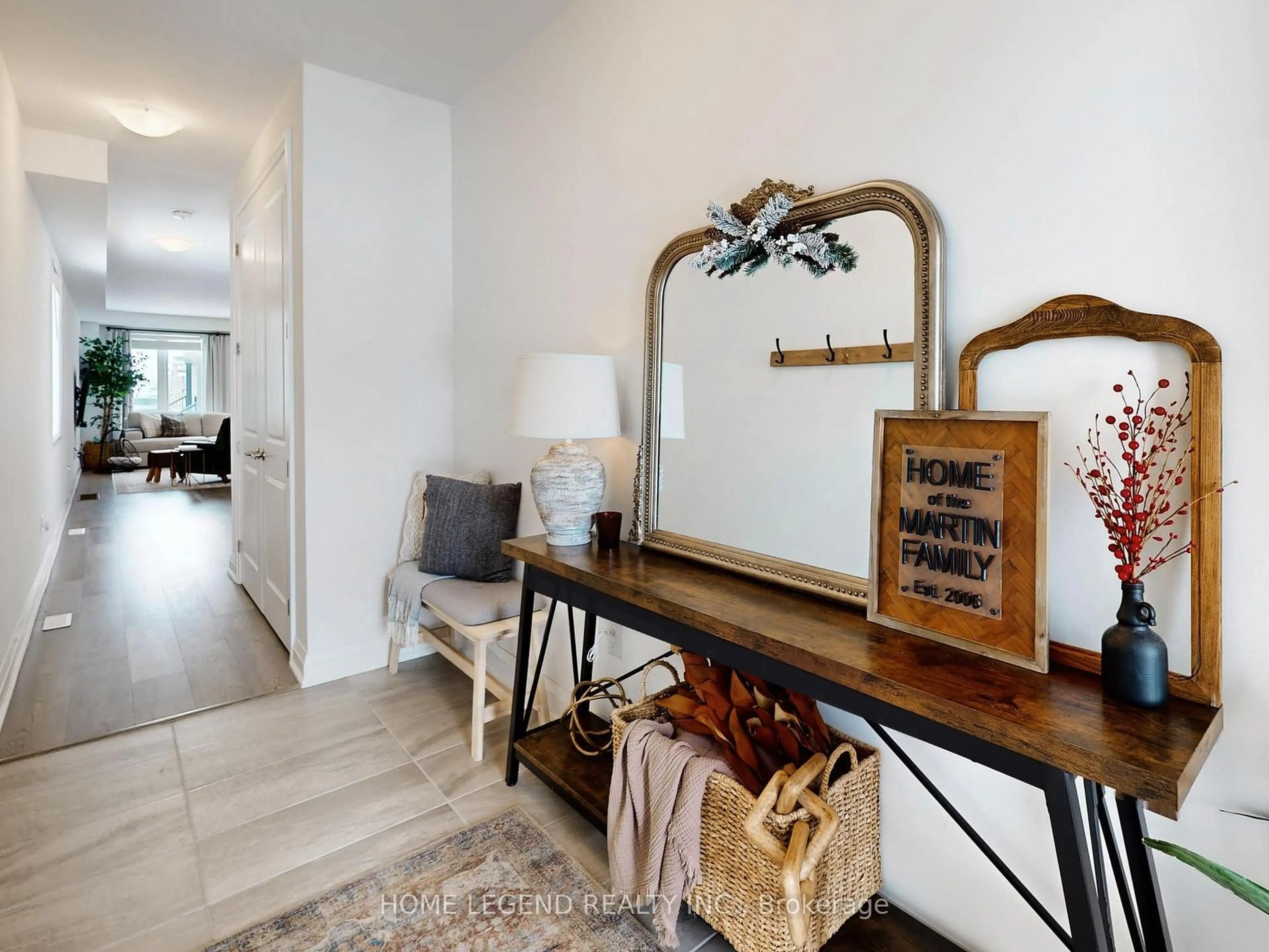 Indoor entryway for 24 lally Terr, Barrie Ontario L9J 0Y1