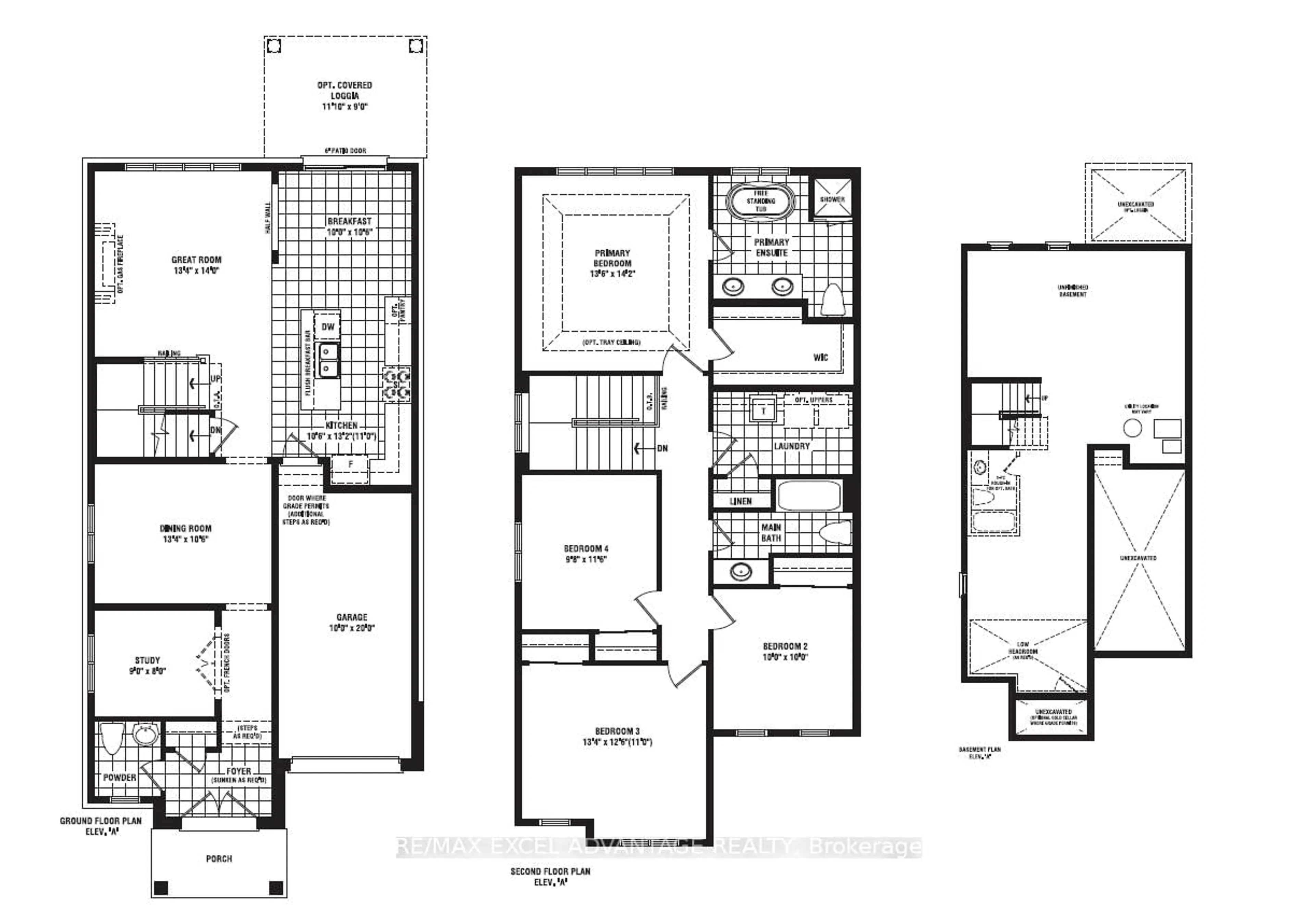 Floor plan for 17 Kingsbury Tr, Barrie Ontario L9J 0W9