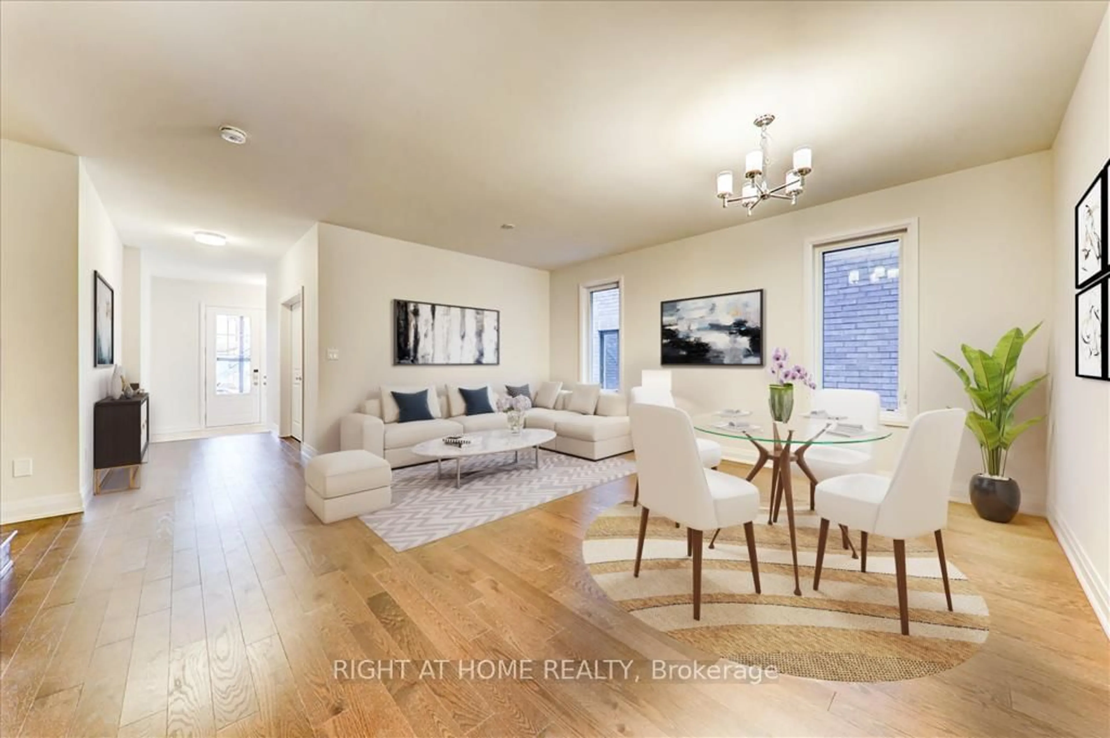 Living room with furniture, unknown for 9 Sweet Cicely St, Springwater Ontario L9X 2E2