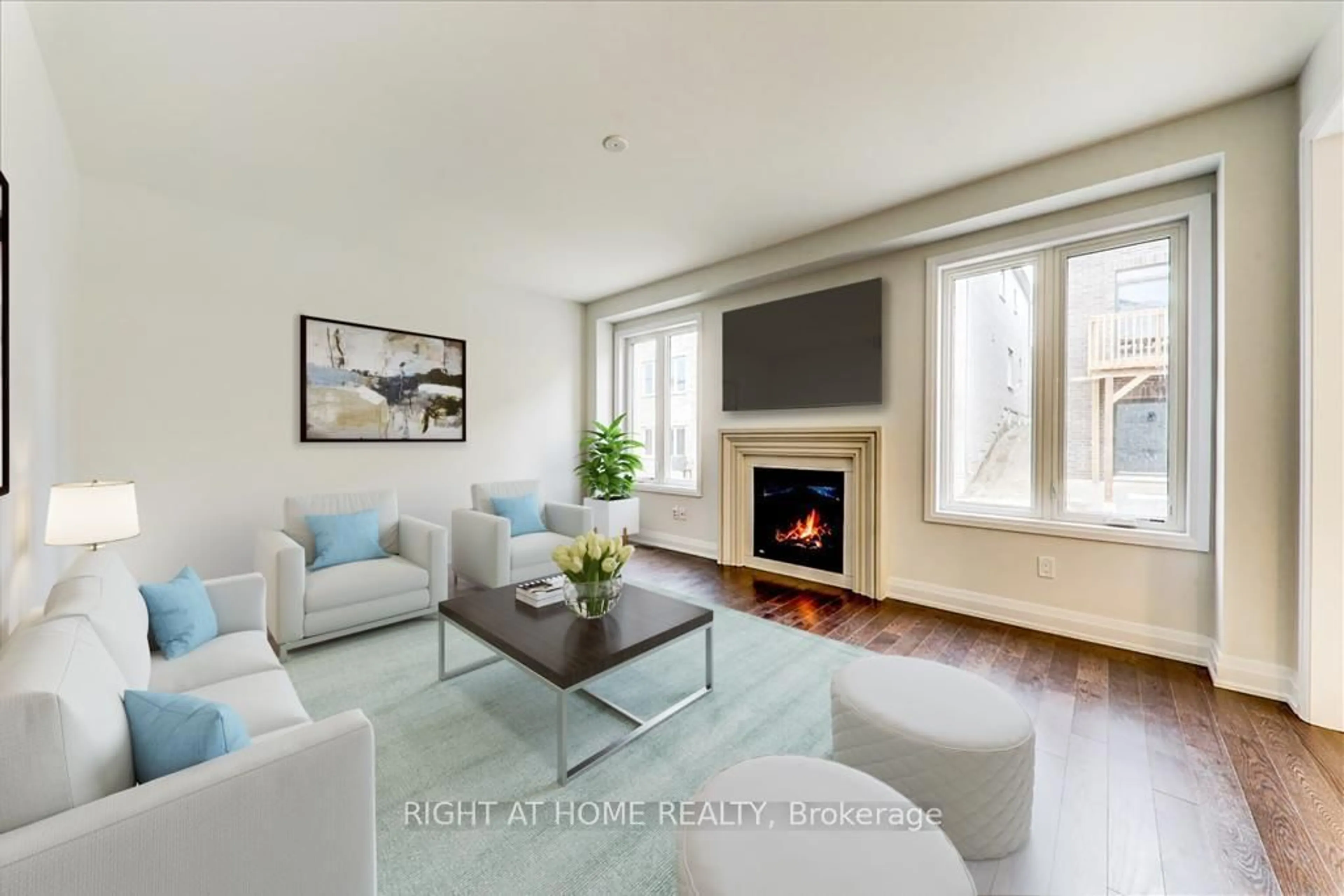 Living room with furniture, unknown for 9 Sweet Cicely St, Springwater Ontario L9X 2E2