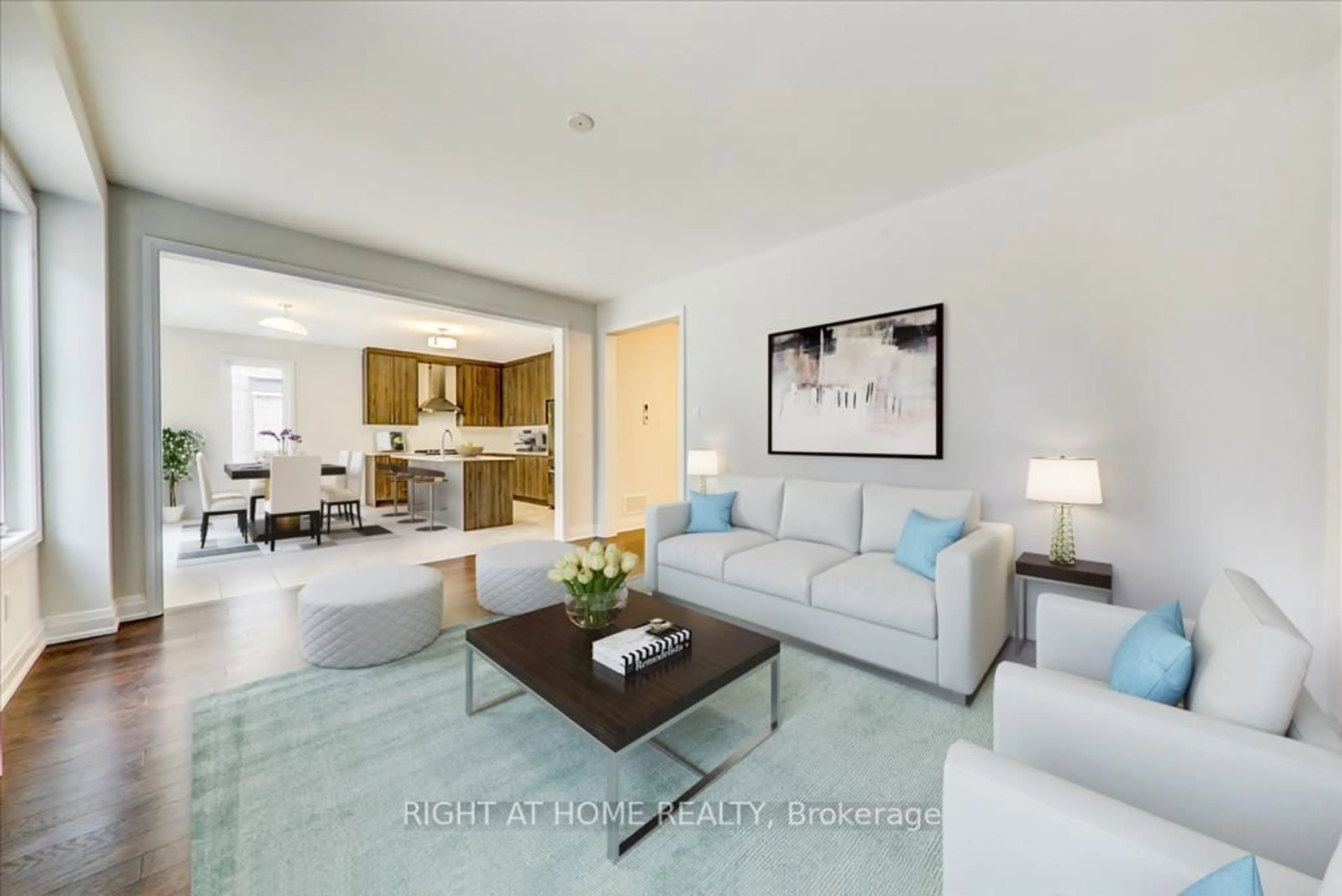 Living room with furniture, unknown for 9 Sweet Cicely St, Springwater Ontario L9X 2E2